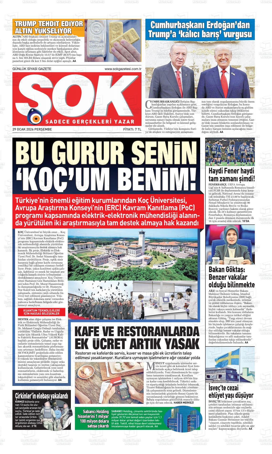 Istanbul Sok 29.01.2026