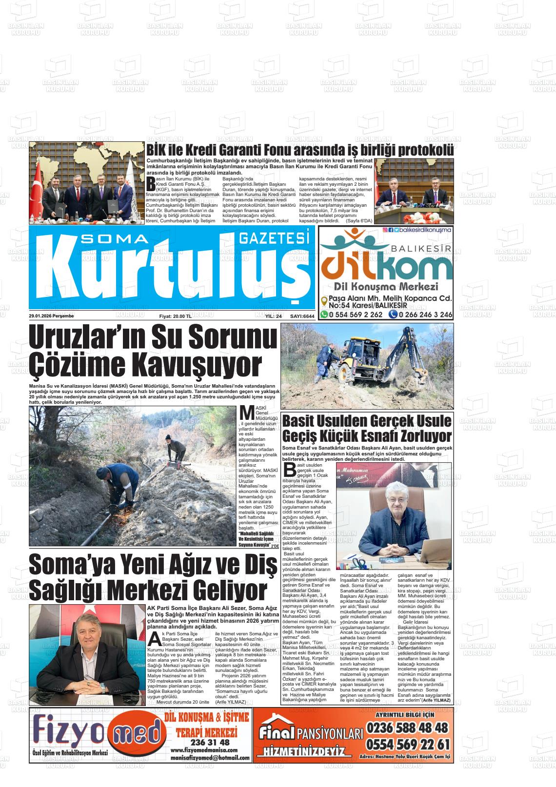 Manisa Somagundem 29.01.2026