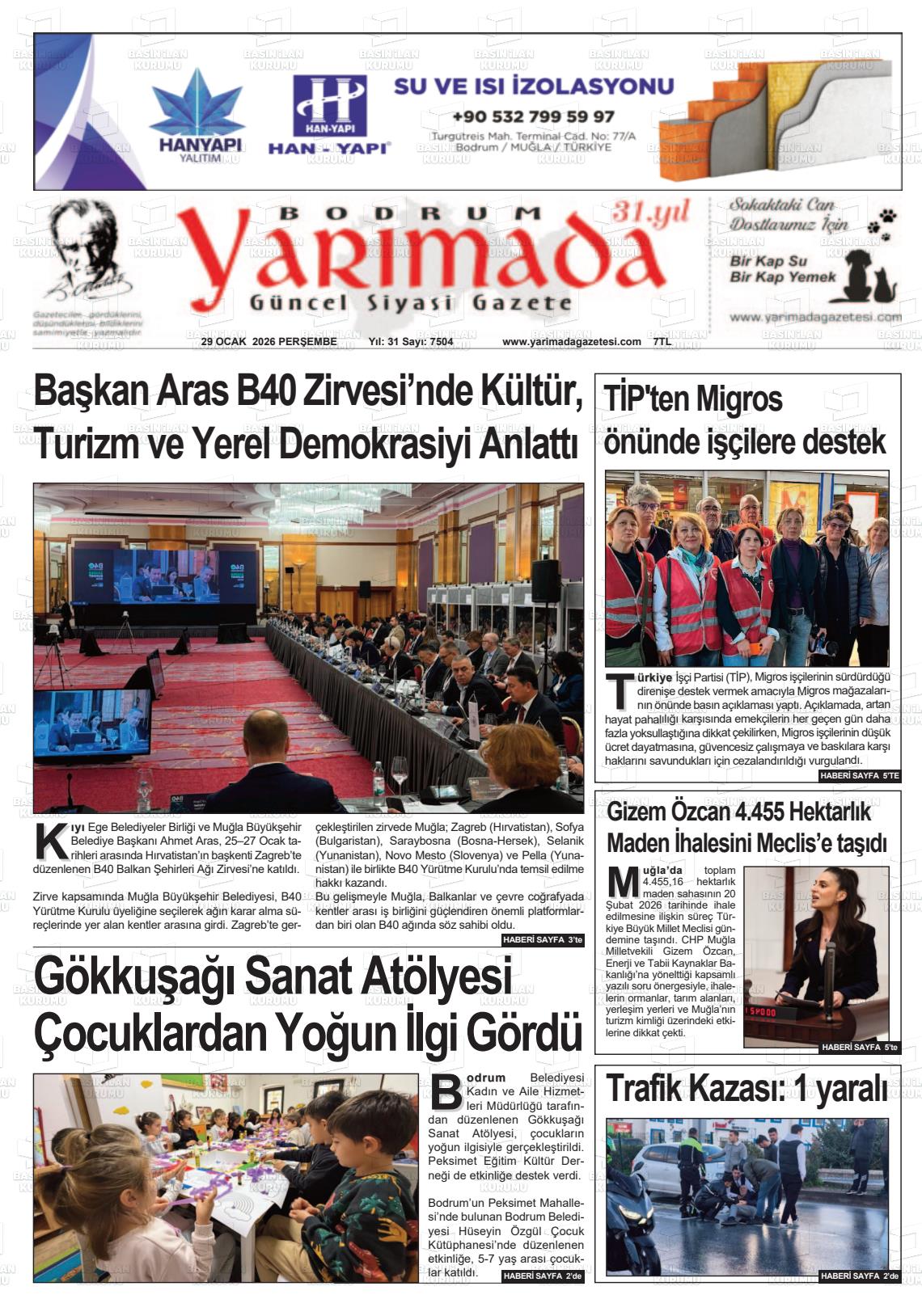 Mugla Yarimada 29.01.2026