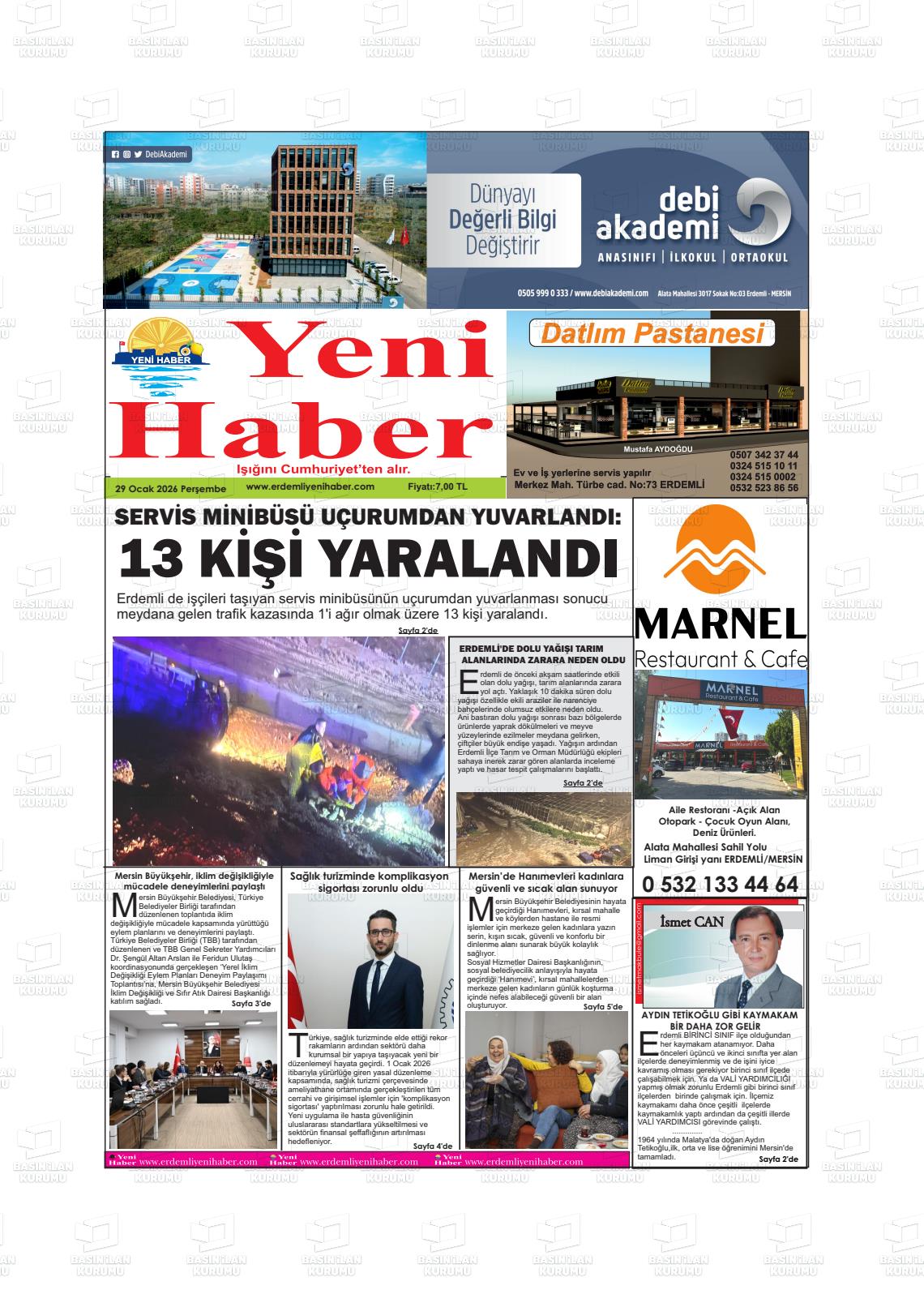 Konya Yenihaber 29.01.2026