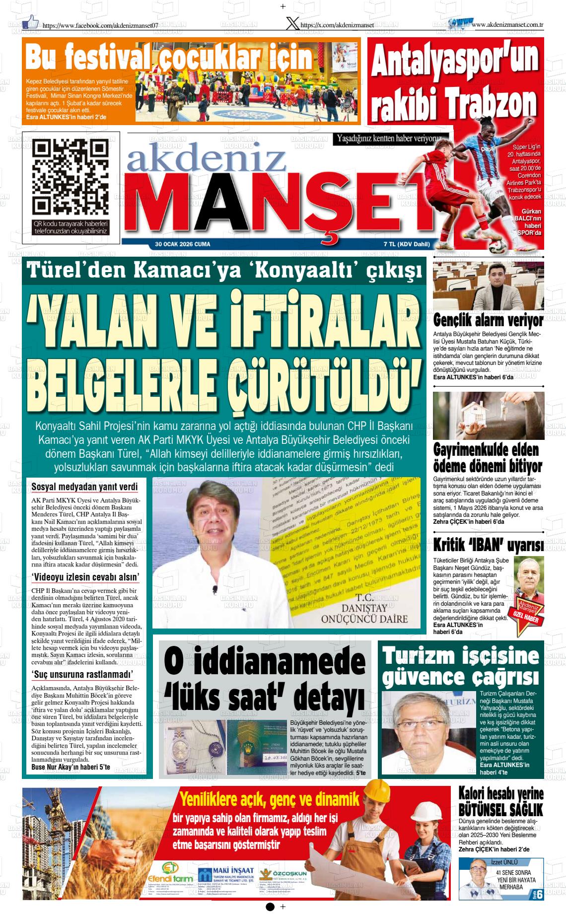 Antalya Akdenizmanset 30.01.2026