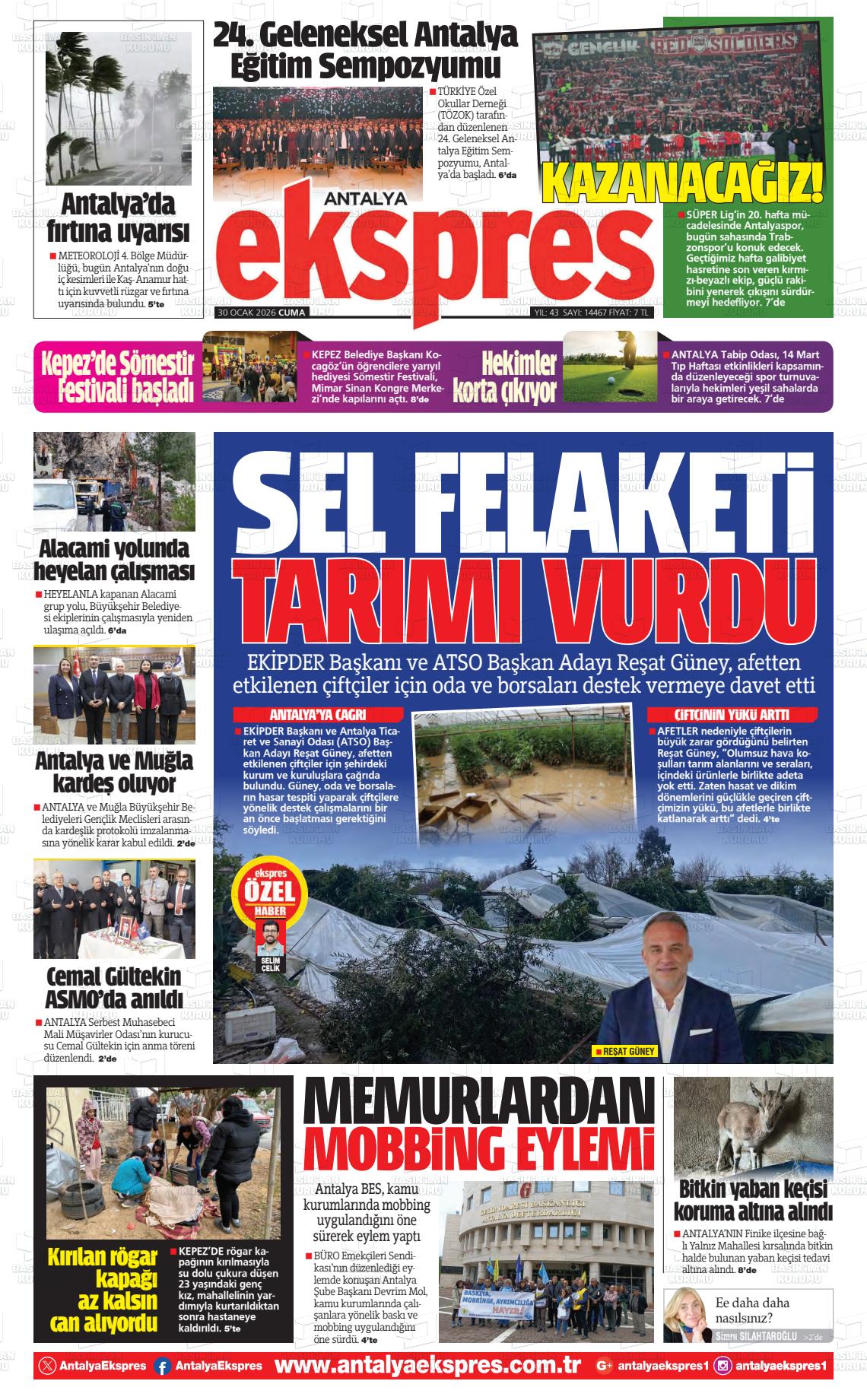 Antalya Ekspres 30.01.2026