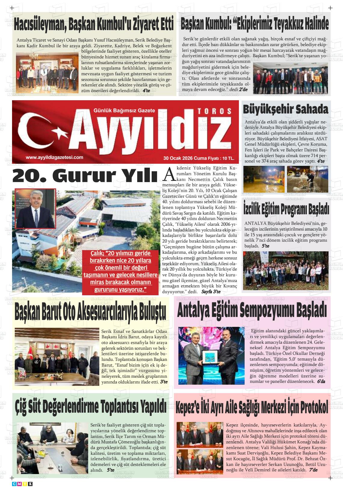Antalya Ayyildiztoros 30.01.2026