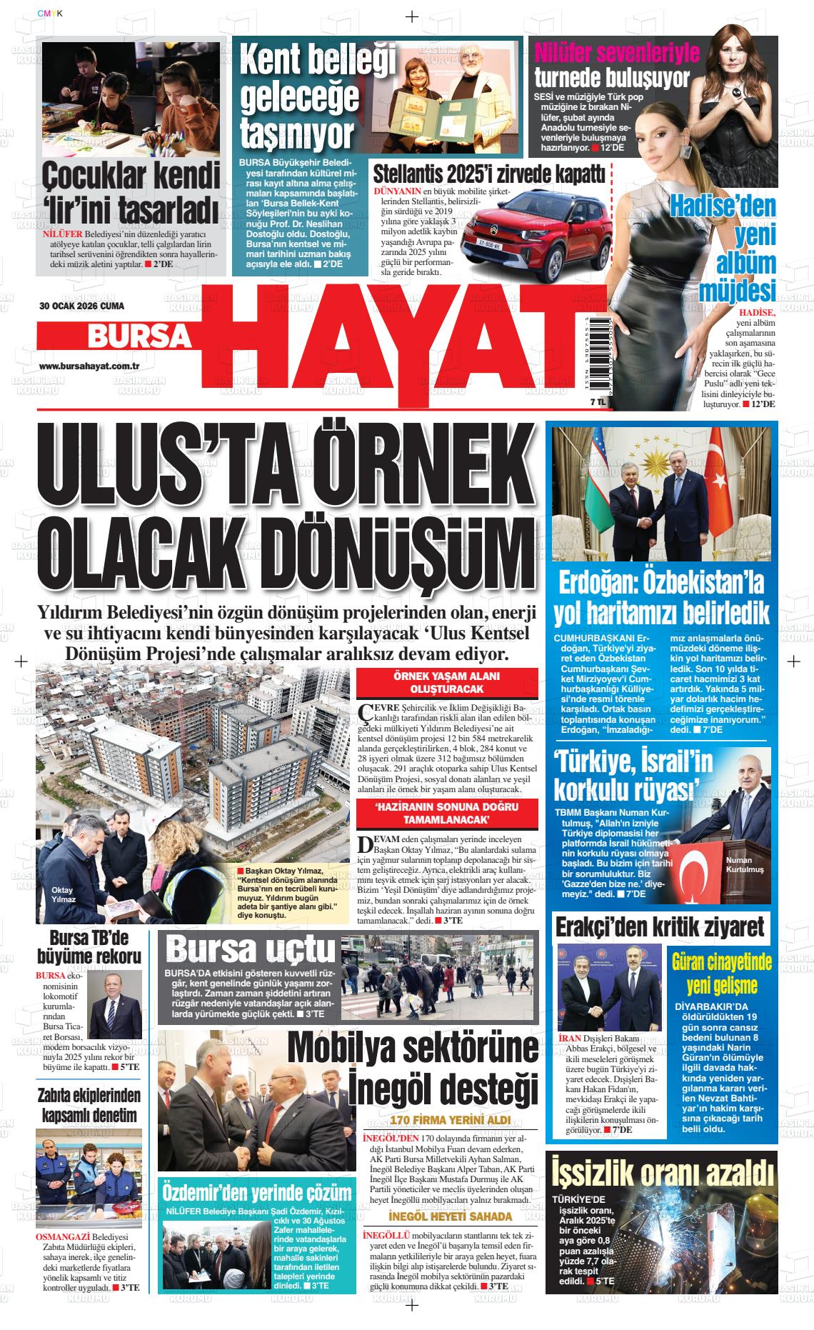 Bursa Hayat 30.01.2026