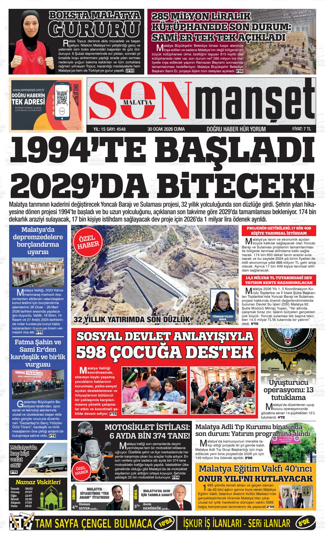 Malatya Busabah 30.01.2026