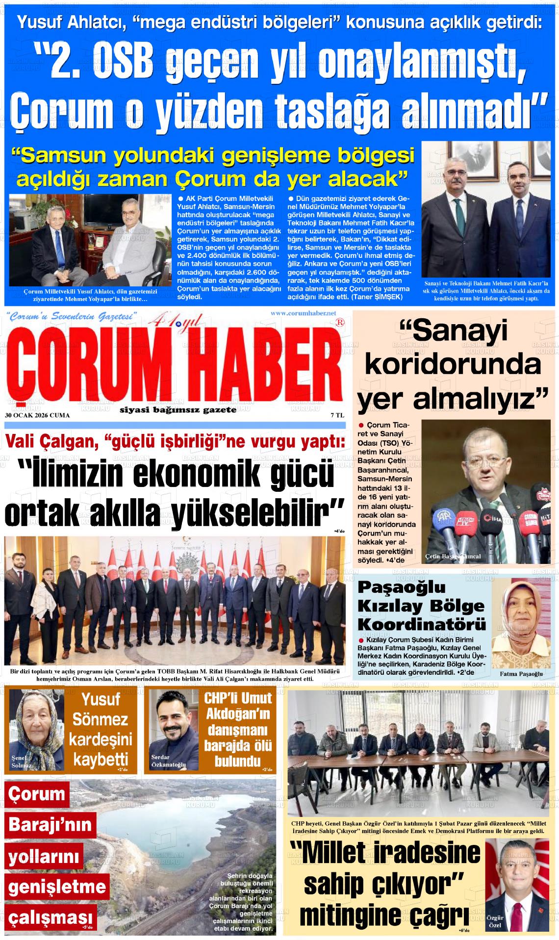 Corum Haber 30.01.2026