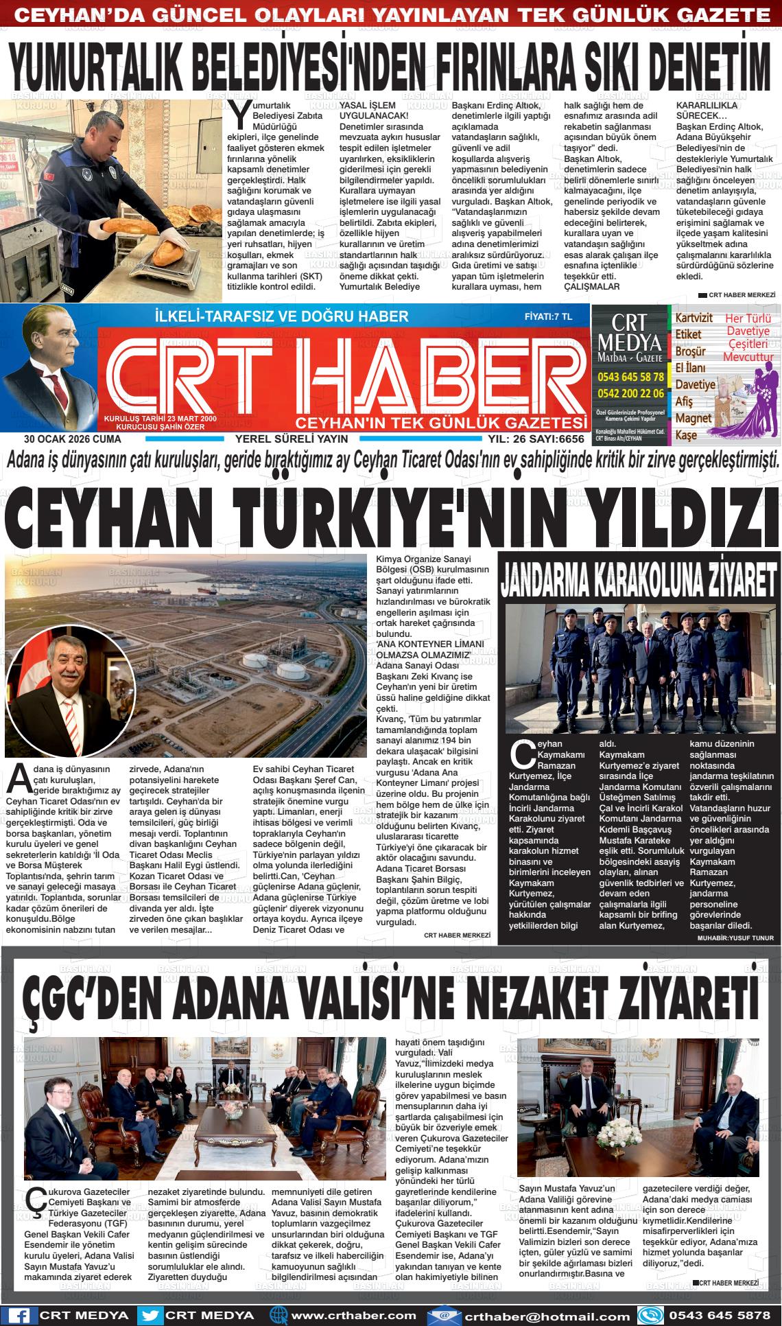 Adana Crthaber 30.01.2026