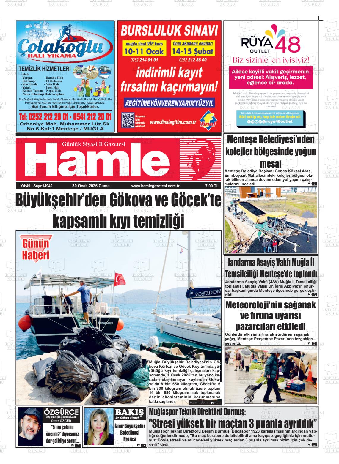 Mugla Hamle 30.01.2026
