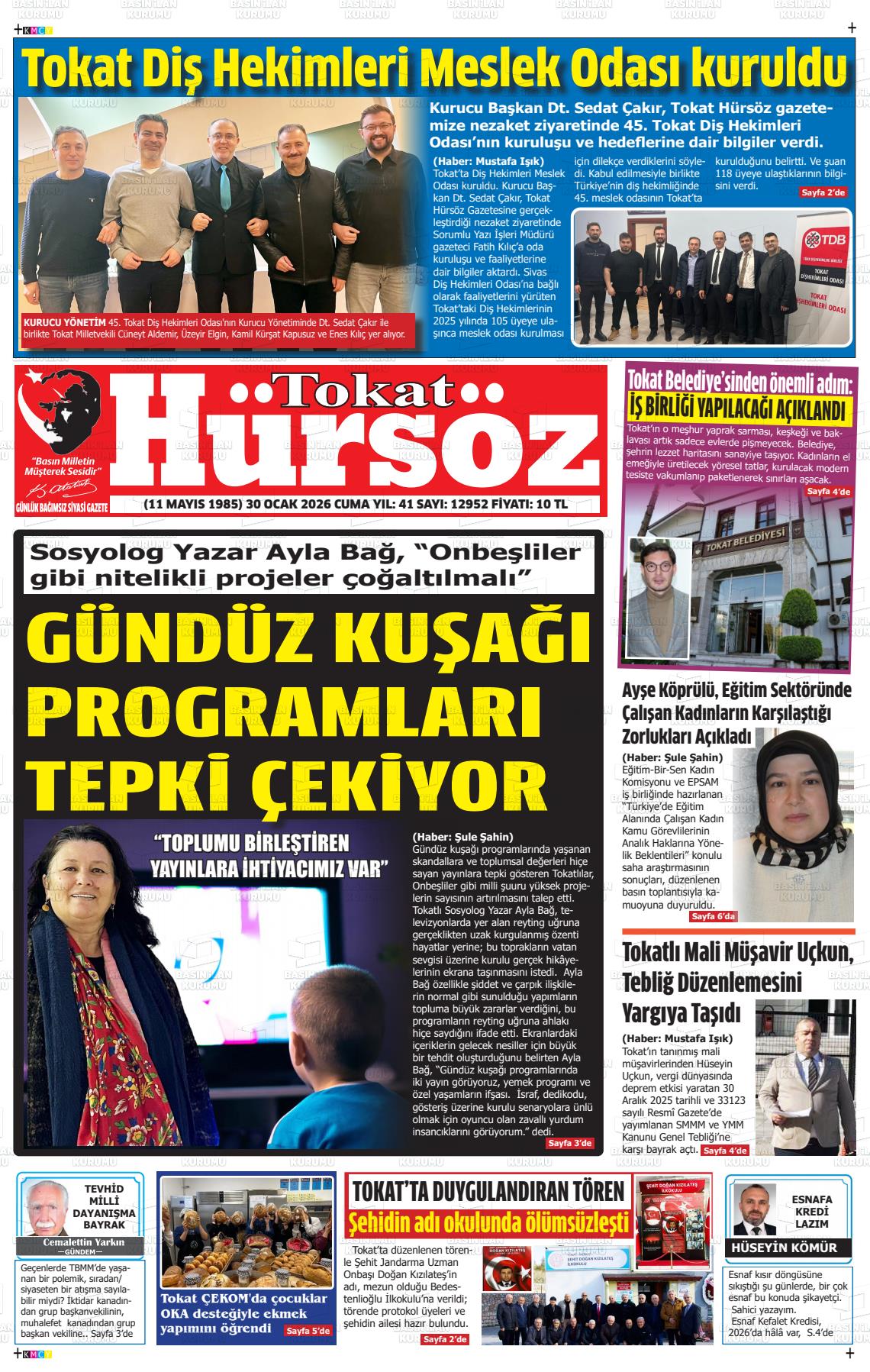 Tokat Hursoz 30.01.2026