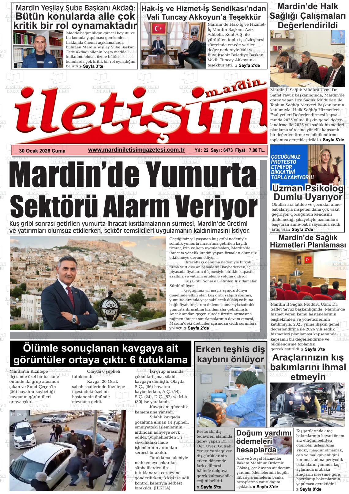 Mardin Iletisim 30.01.2026