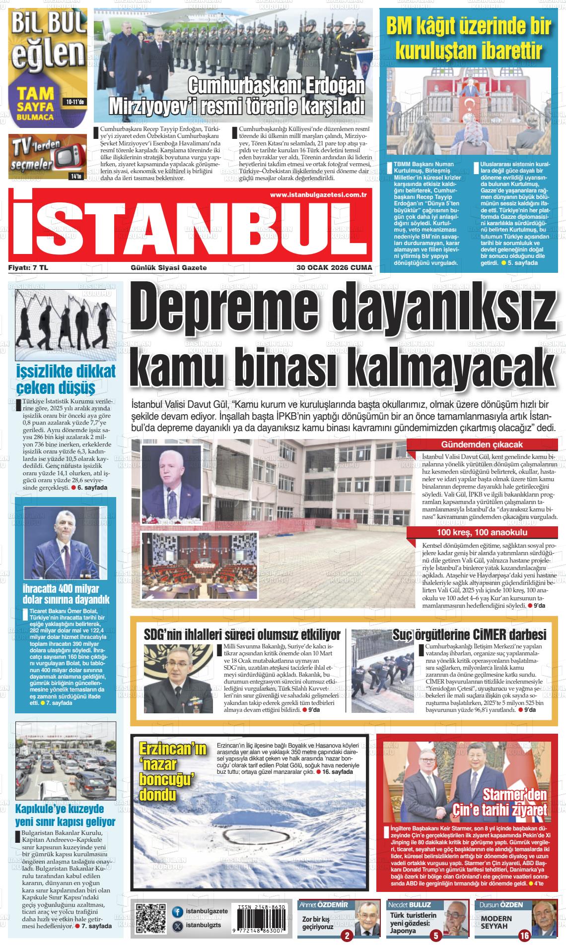 Istanbul 30.01.2026