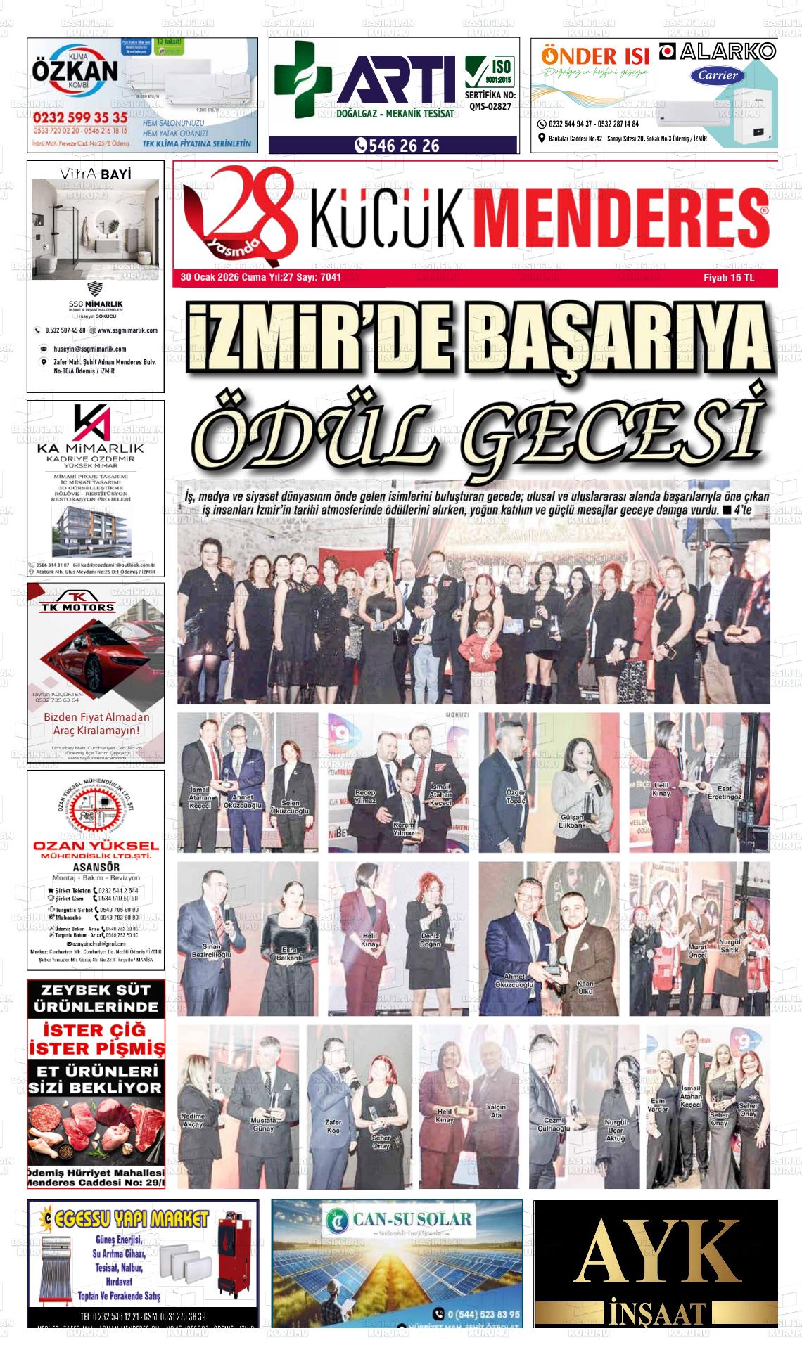 Izmir Kucukmenderes 30.01.2026