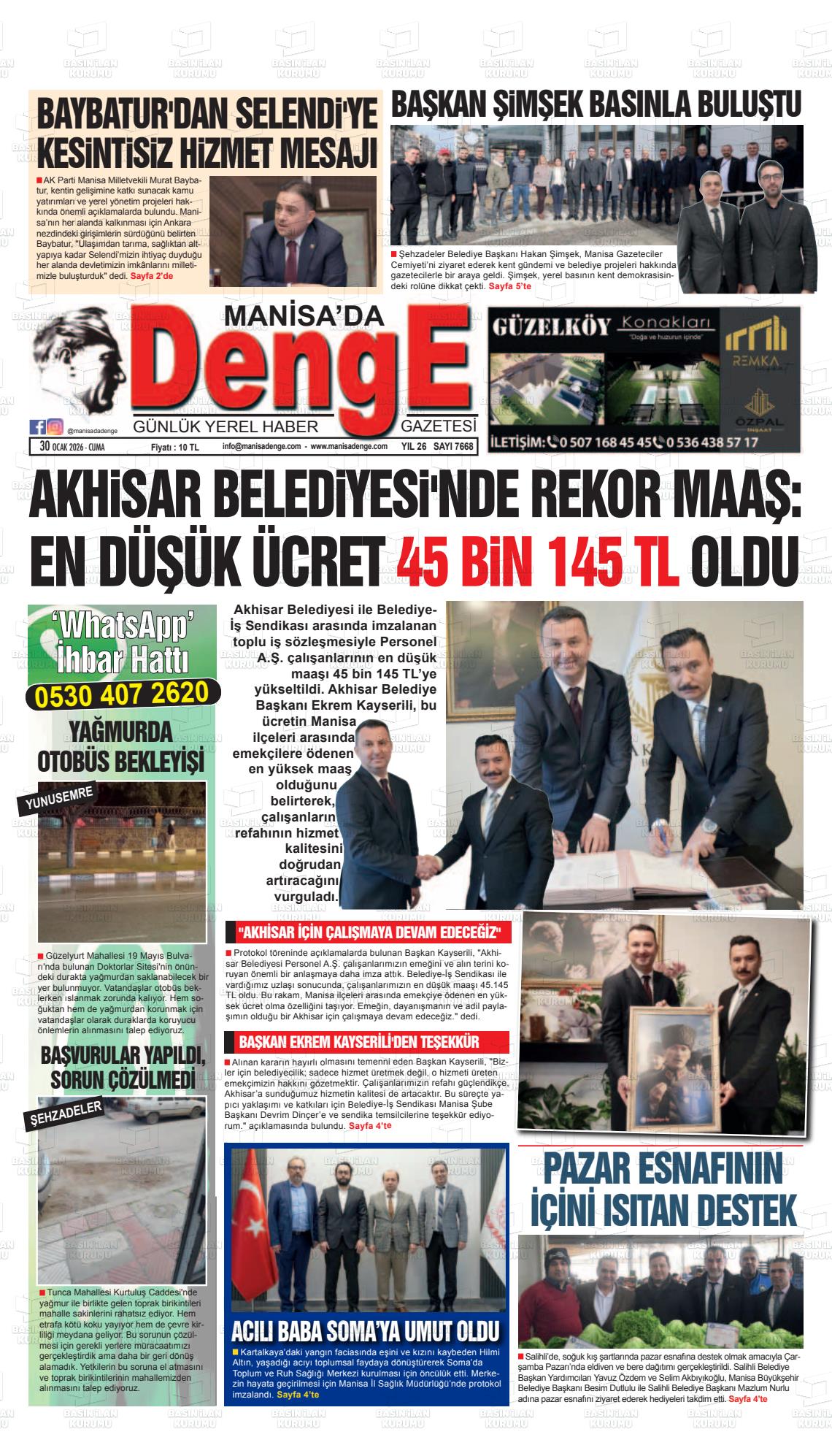 Manisa Dadenge 30.01.2026