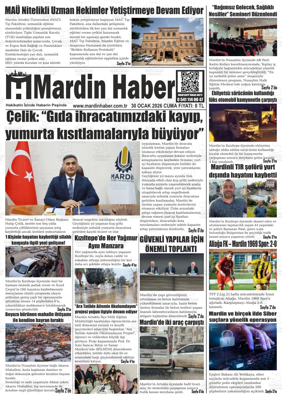 Mardin Haber 30.01.2026