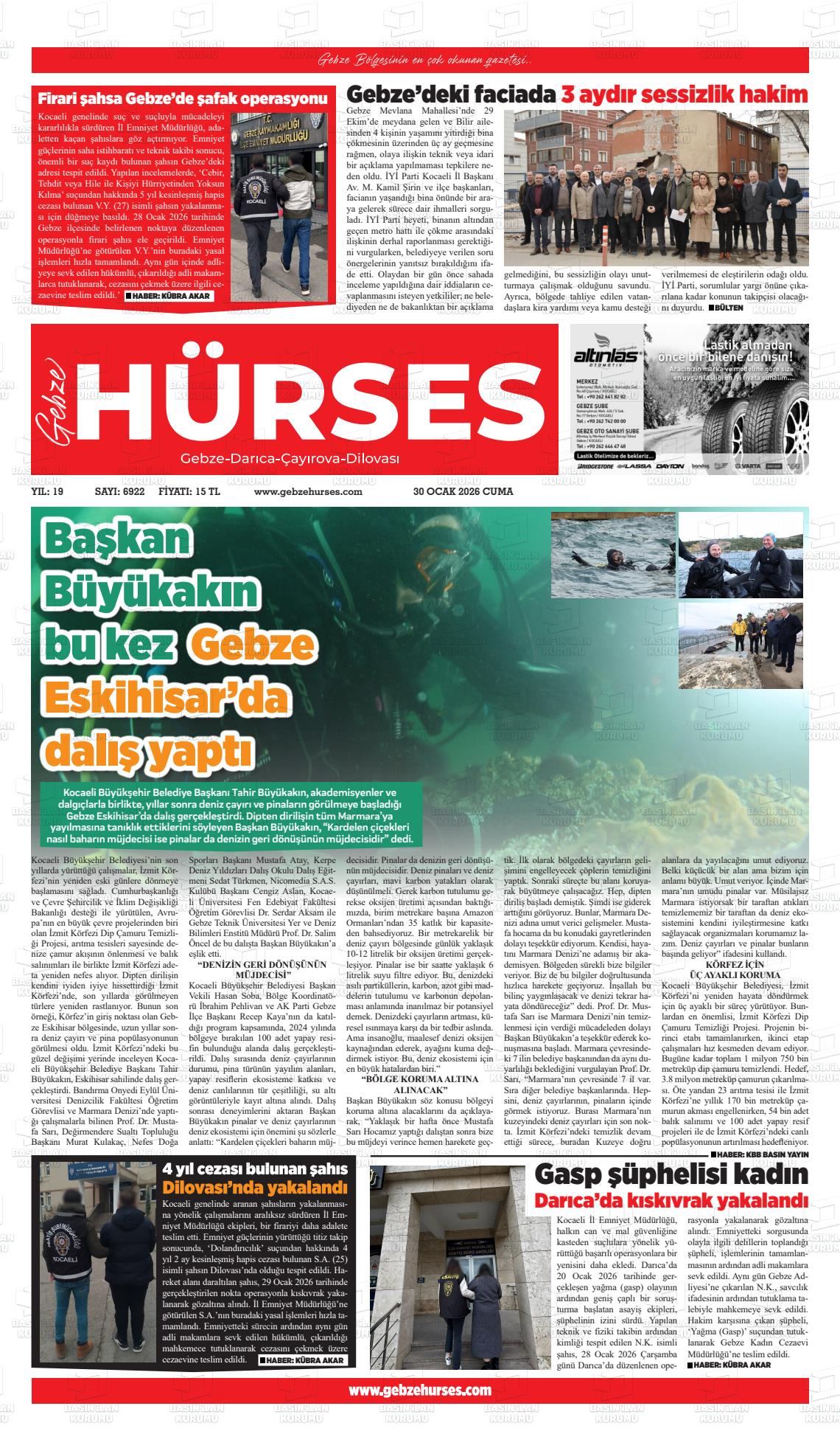 Kocaeli Marmaragebze 30.01.2026