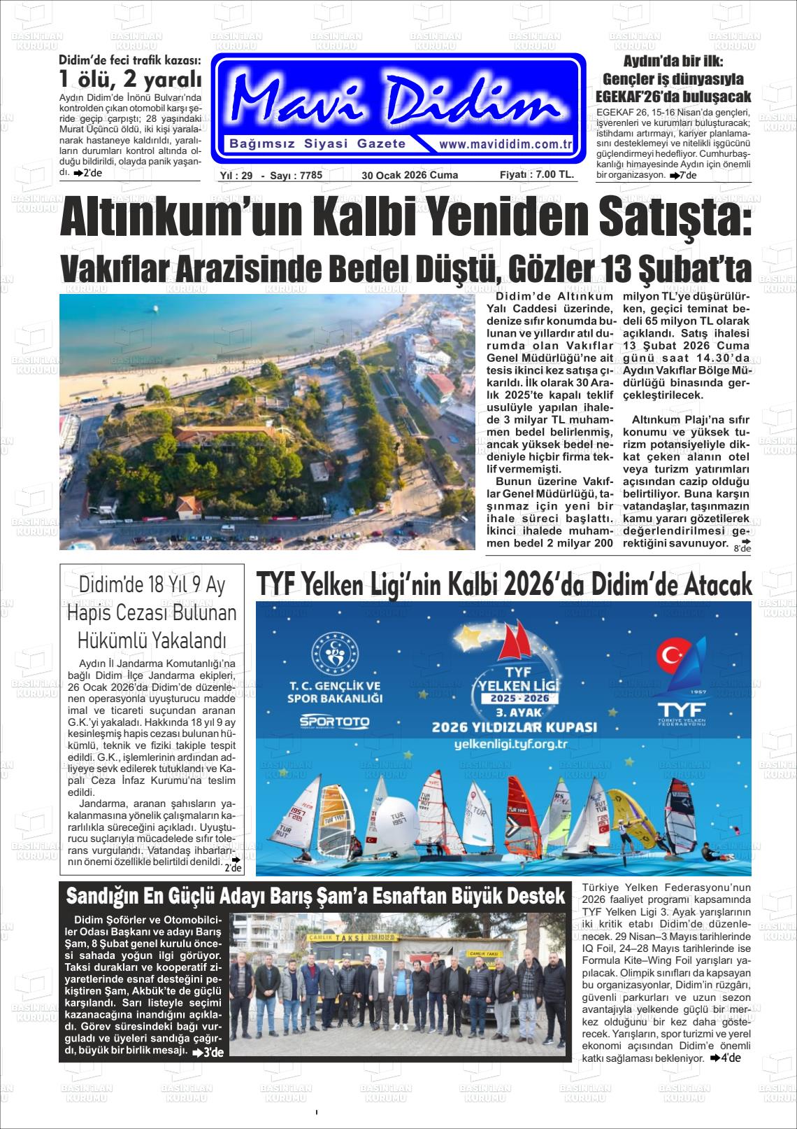 Aydin Mavididim 30.01.2026