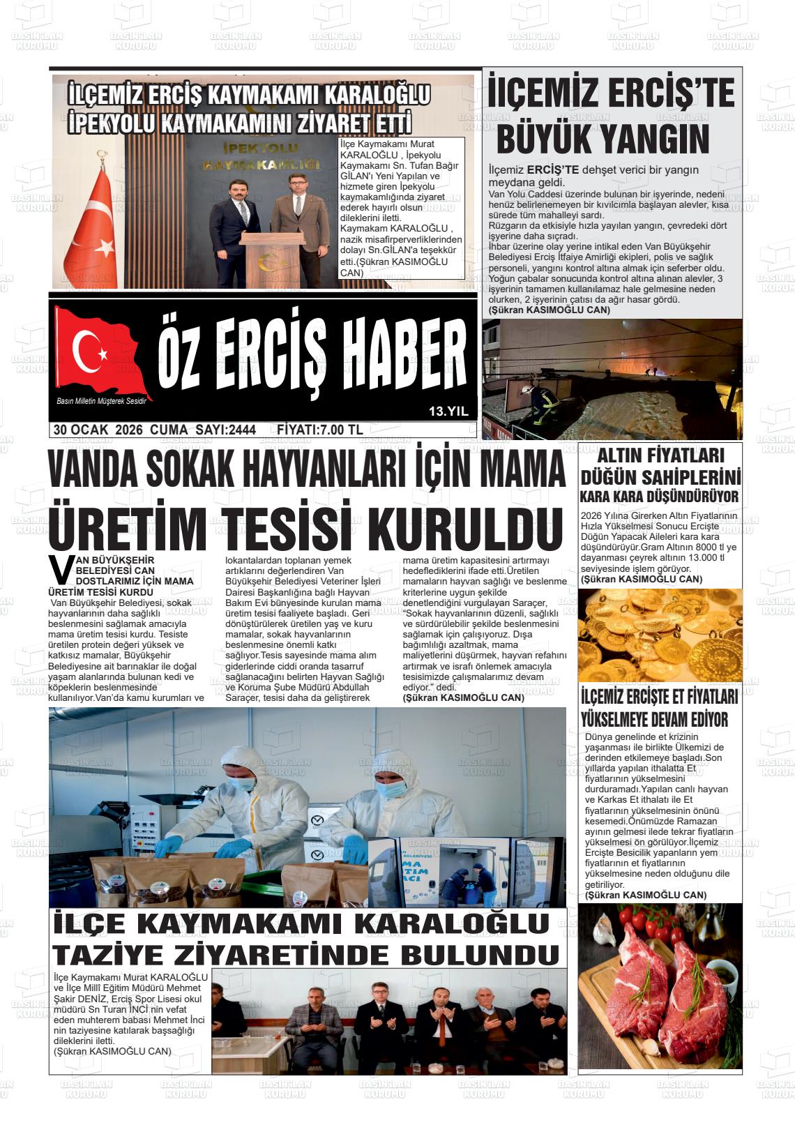 Van Ozercishaber 30.01.2026