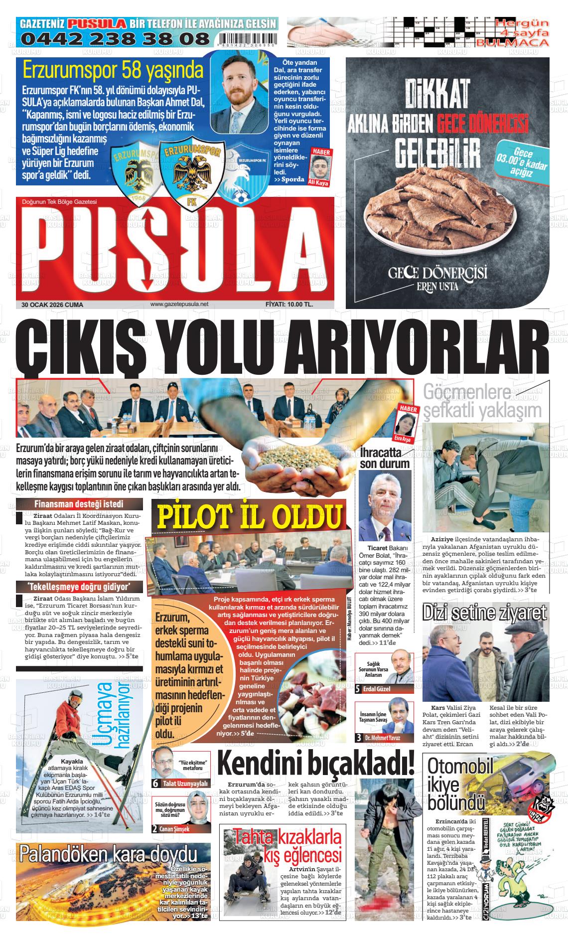 Zonguldak Pusula 30.01.2026