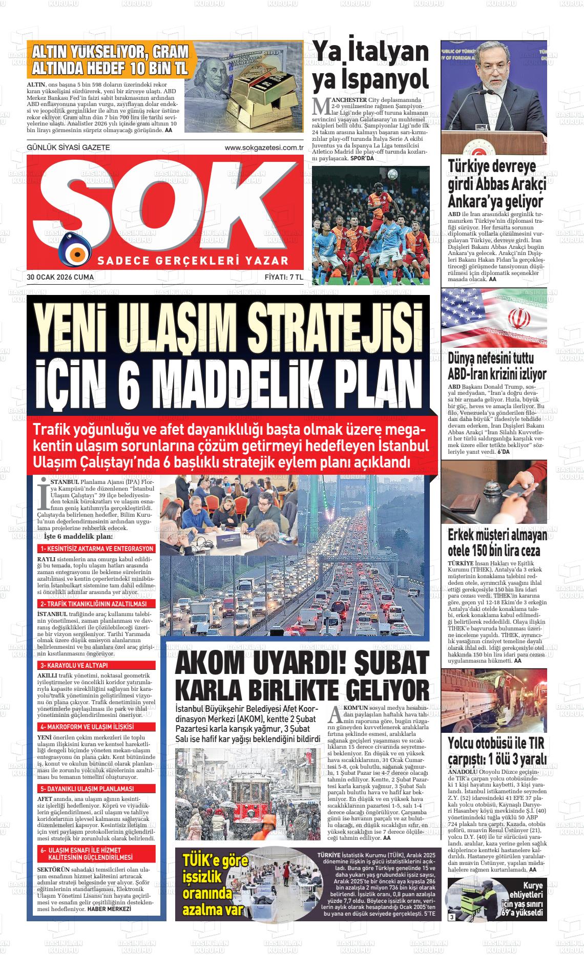 Istanbul Sok 30.01.2026