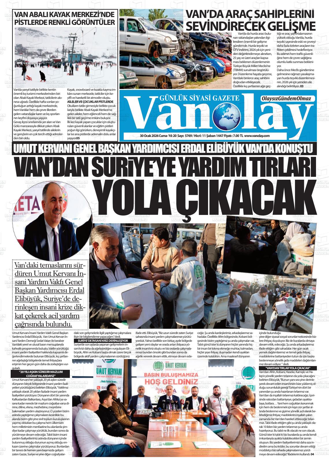 Van Olay 30.01.2026