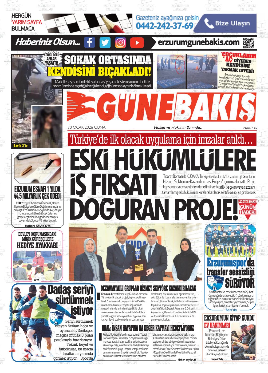 Erzurum Yenikusak 30.01.2026