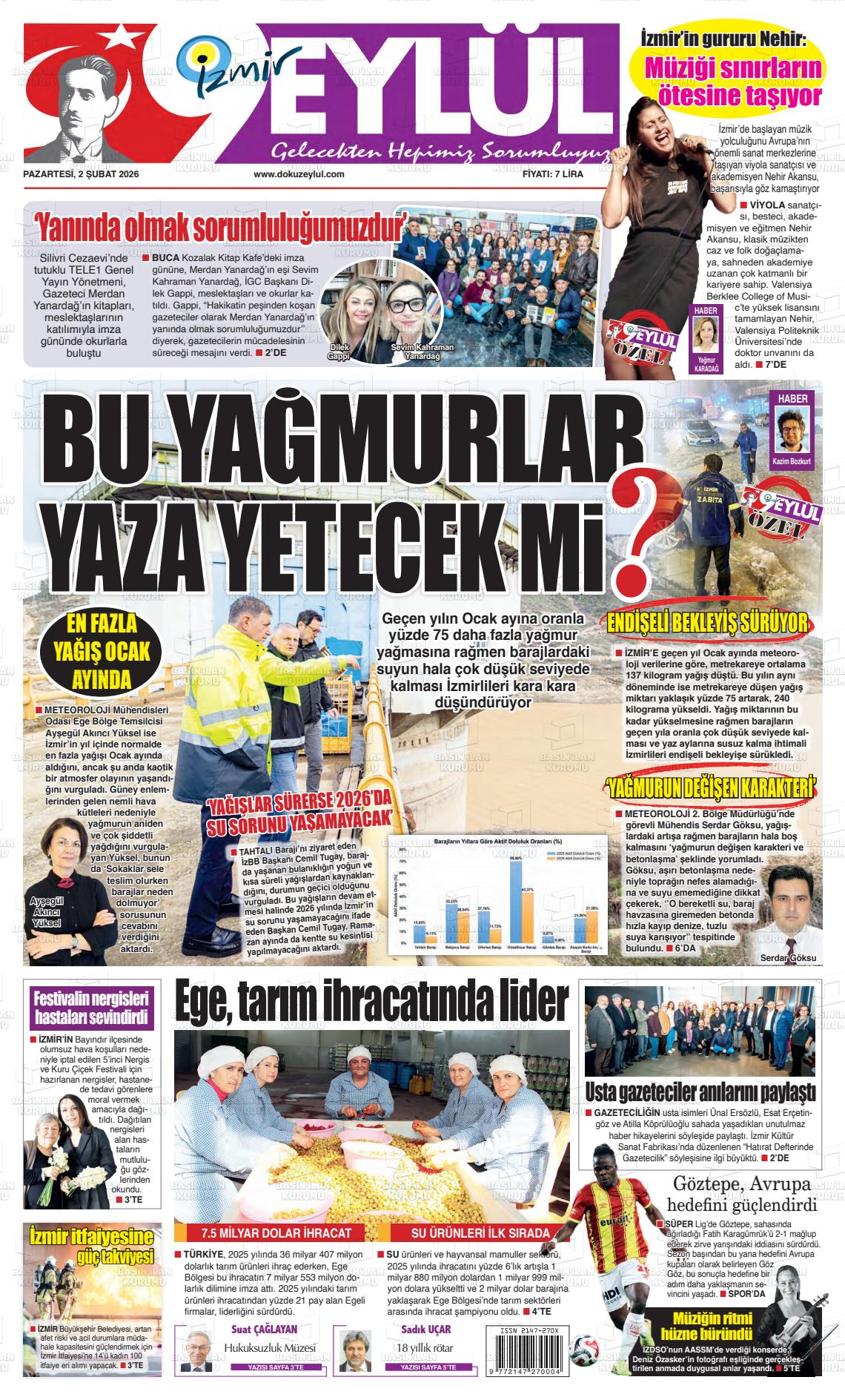 Izmir 9 Eylul 02.02.2026