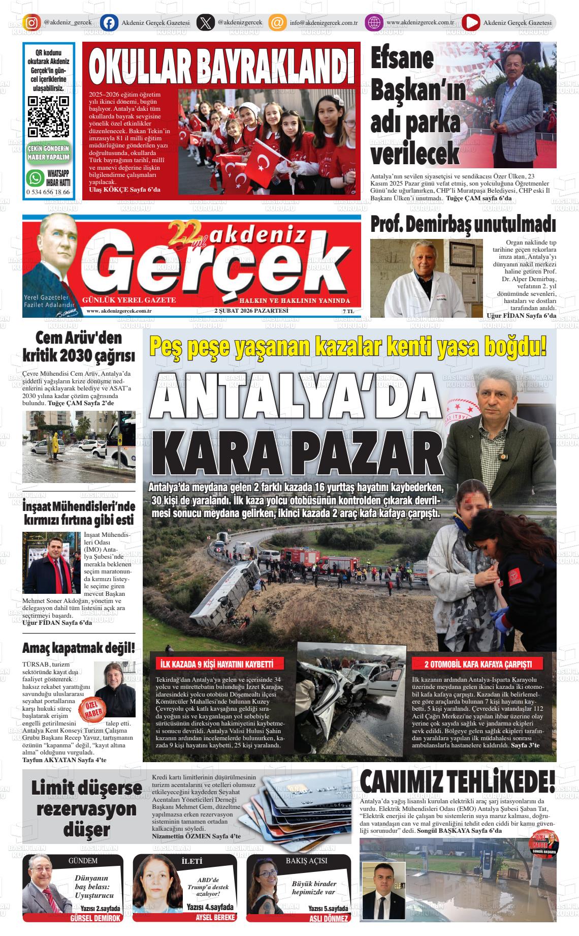 Antalya Akdenizgercek 02.02.2026