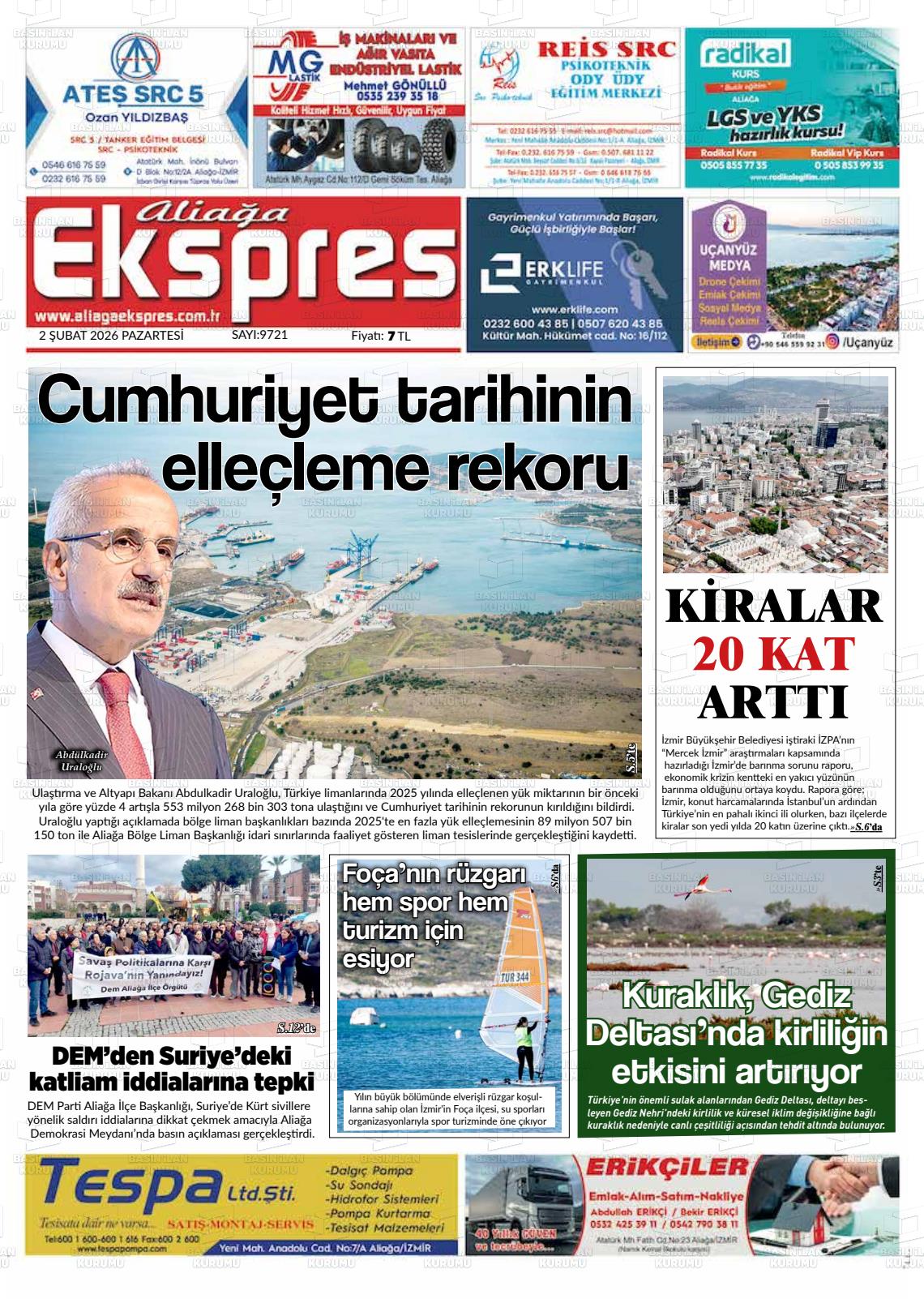 Izmir Aliagaekspres 02.02.2026