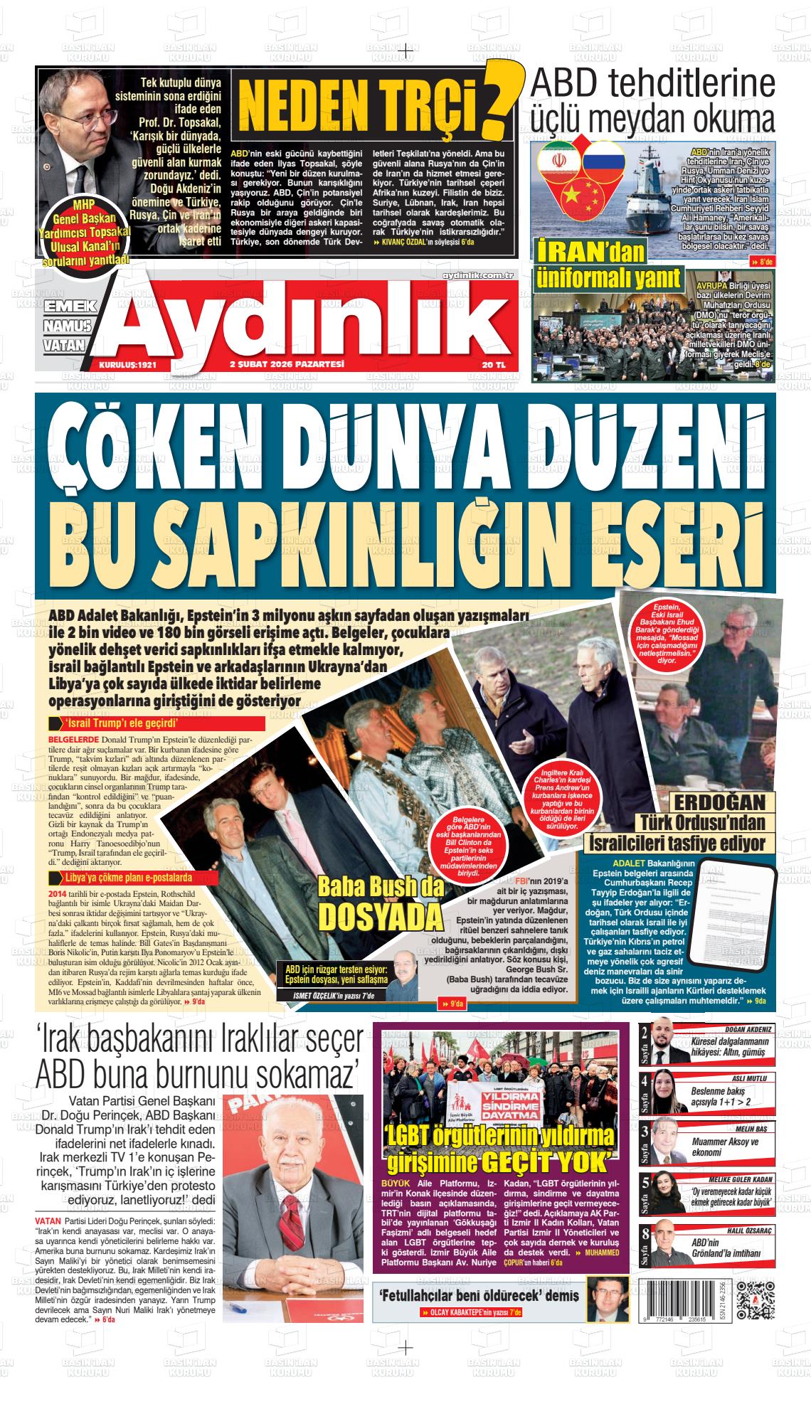 Istanbul Aydinlikvatanemeknamus 02.02.2026