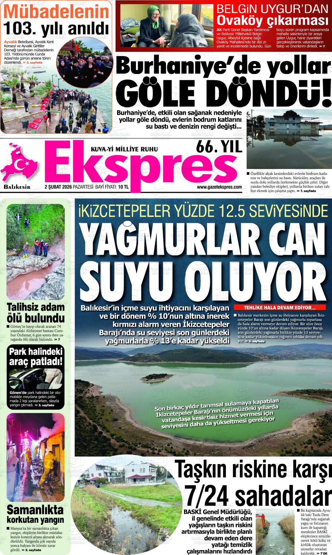 Balikesir Ekspres 02.02.2026