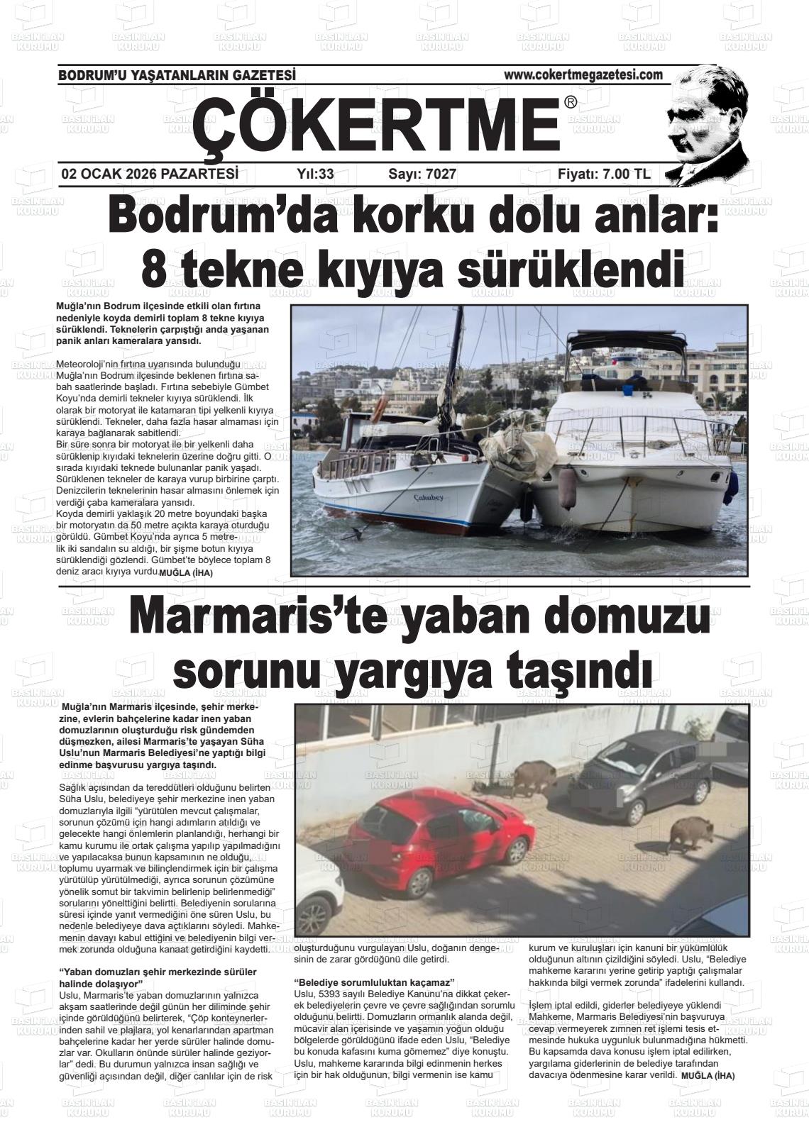 Mugla Cokertme 02.02.2026