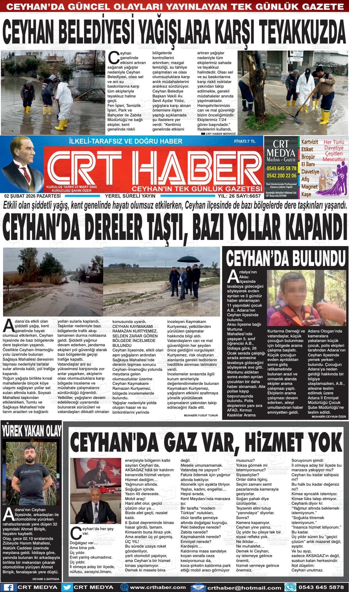 Adana Crthaber 02.02.2026
