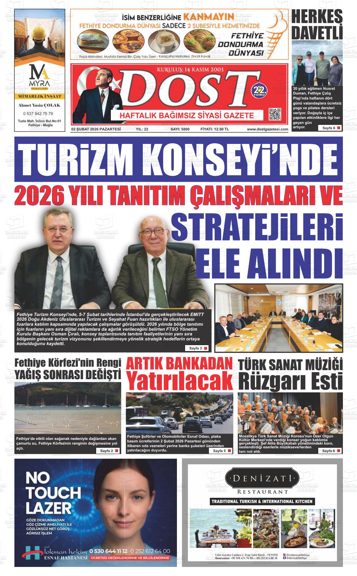 Mugla Dost 02.02.2026