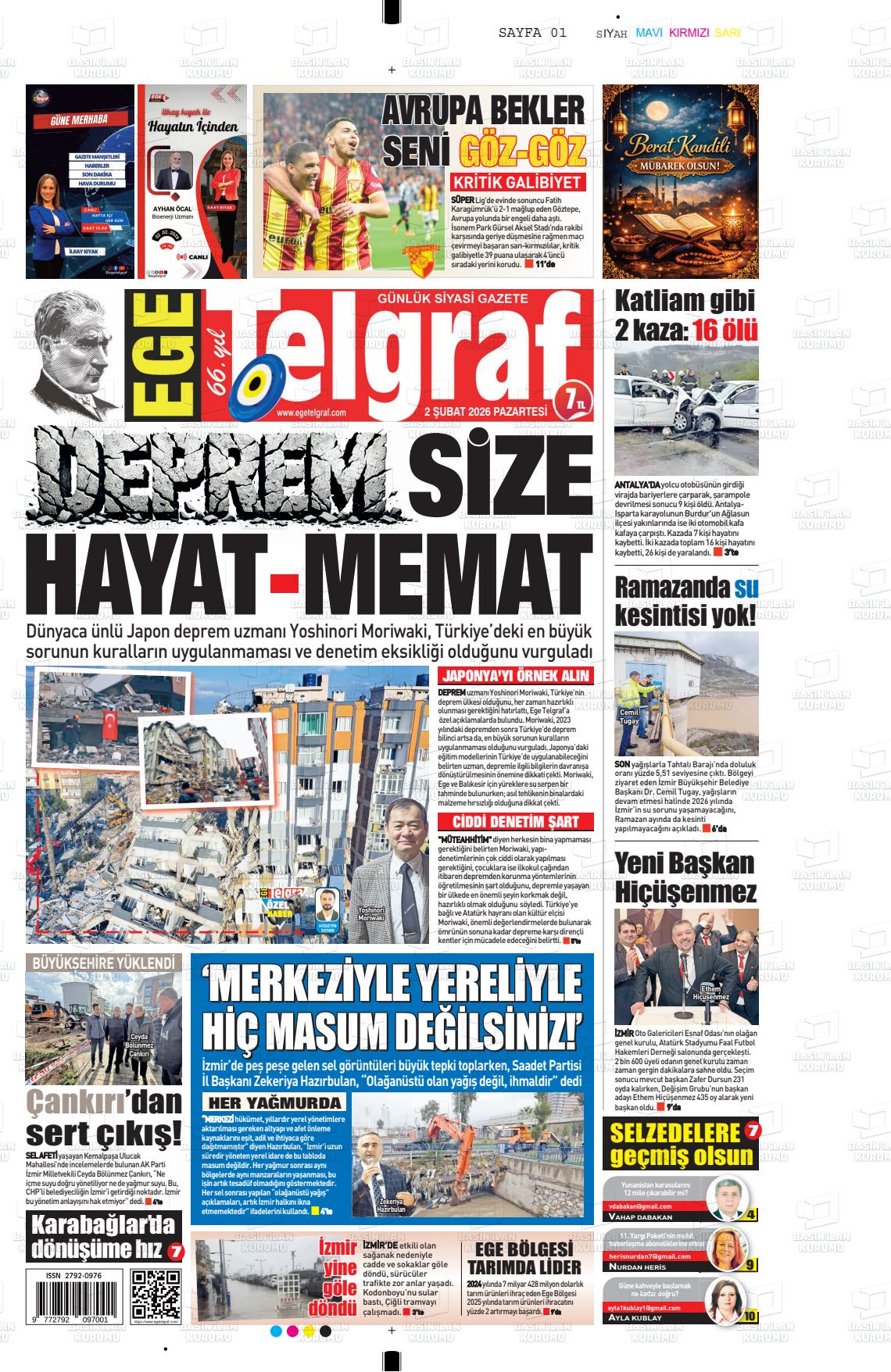 Izmir Egetelgraf 02.02.2026