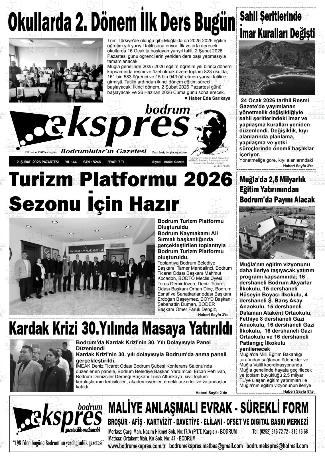 Mugla Ekspresbodrum 02.02.2026
