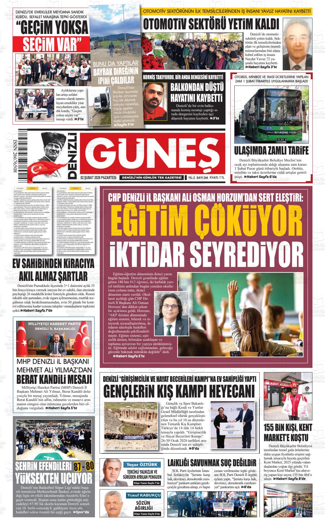 Denizli Hizmet 02.02.2026