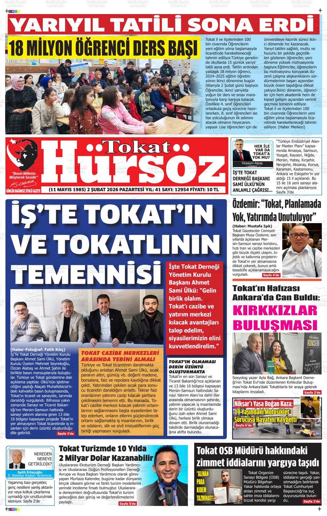 Tokat Hursoz 02.02.2026