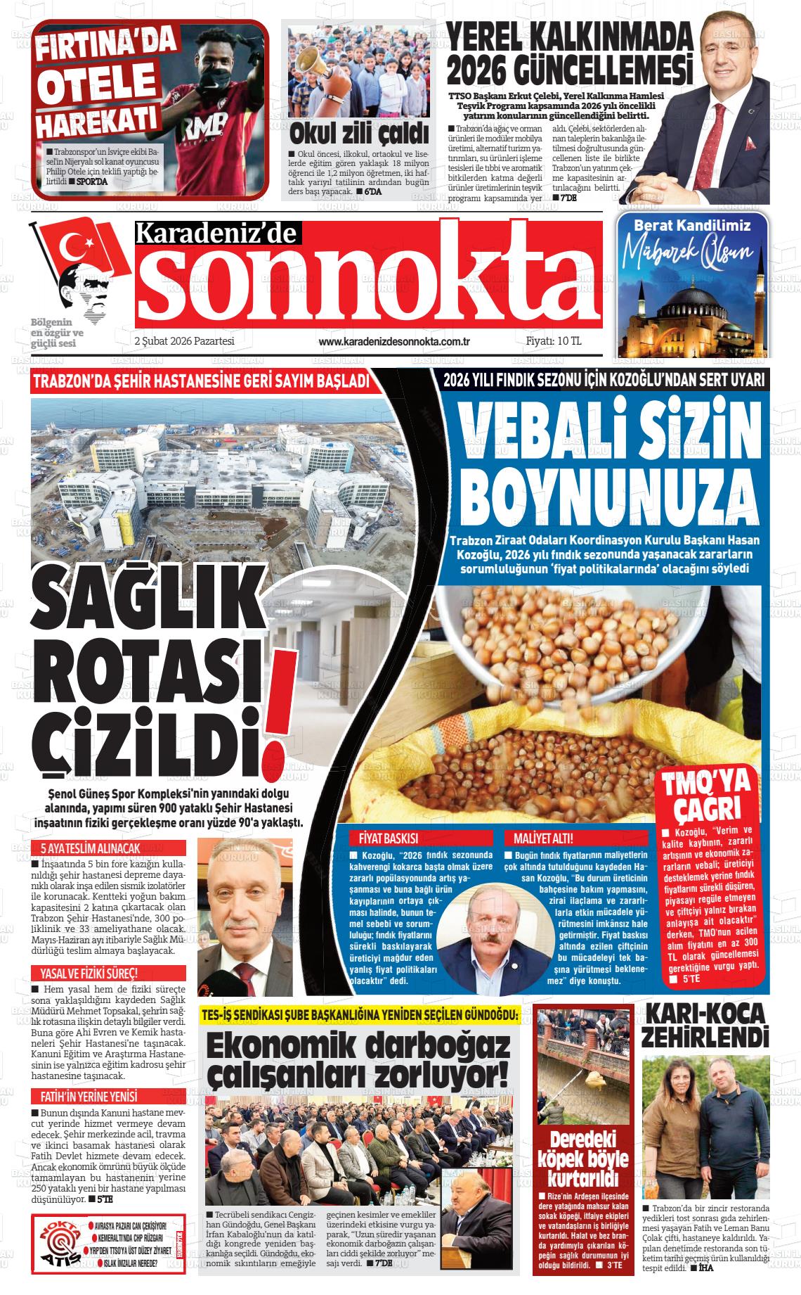 Trabzon Karadenizdesonnokta 02.02.2026