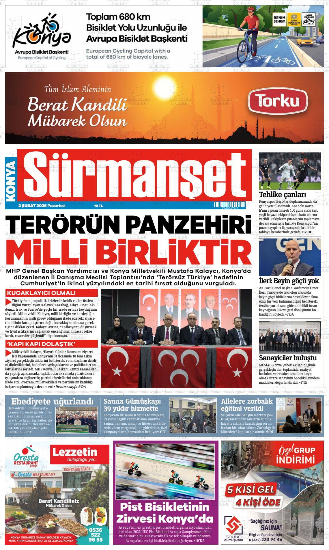 Konya Ninsesi 02.02.2026