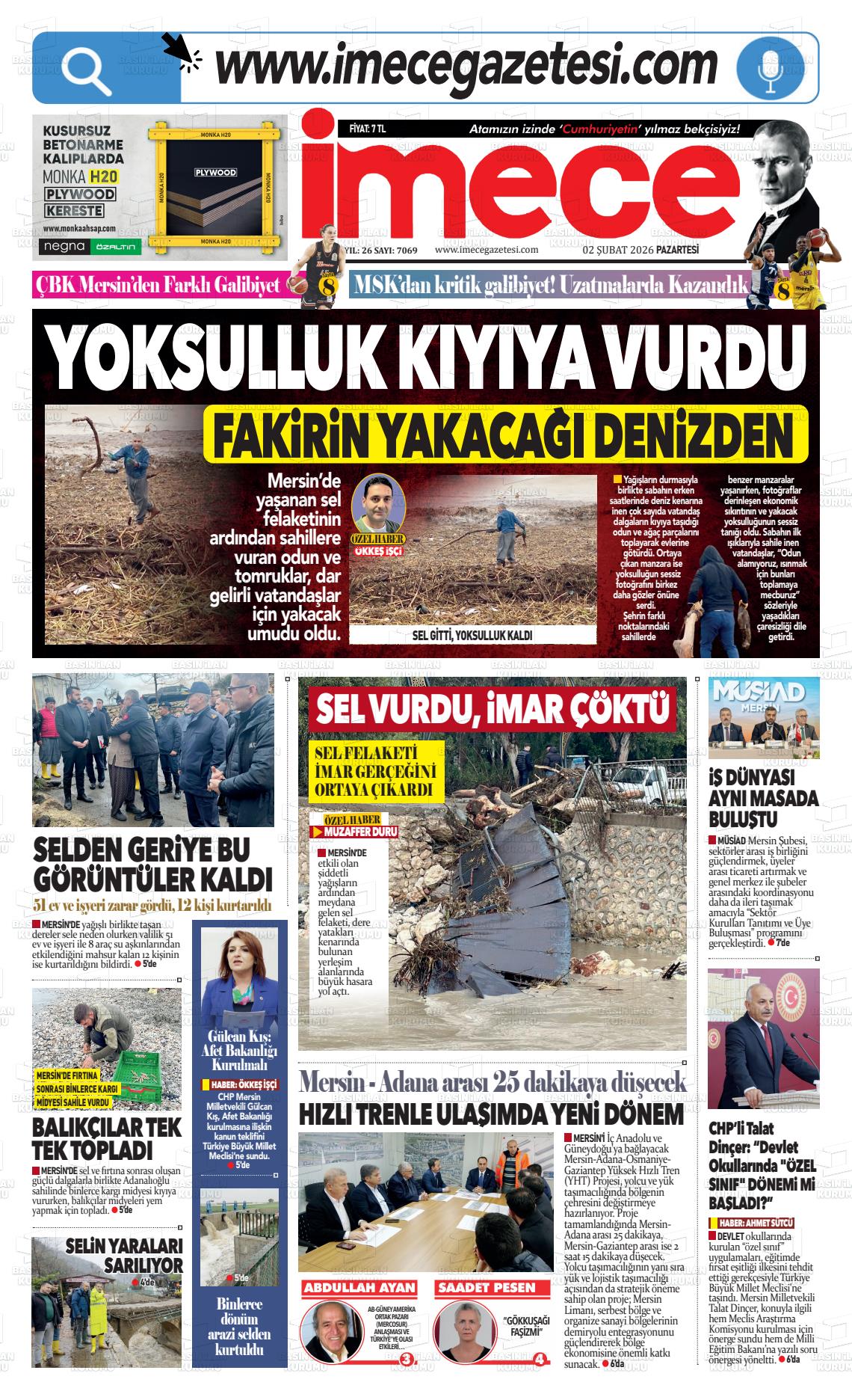 Mersin Imece 02.02.2026