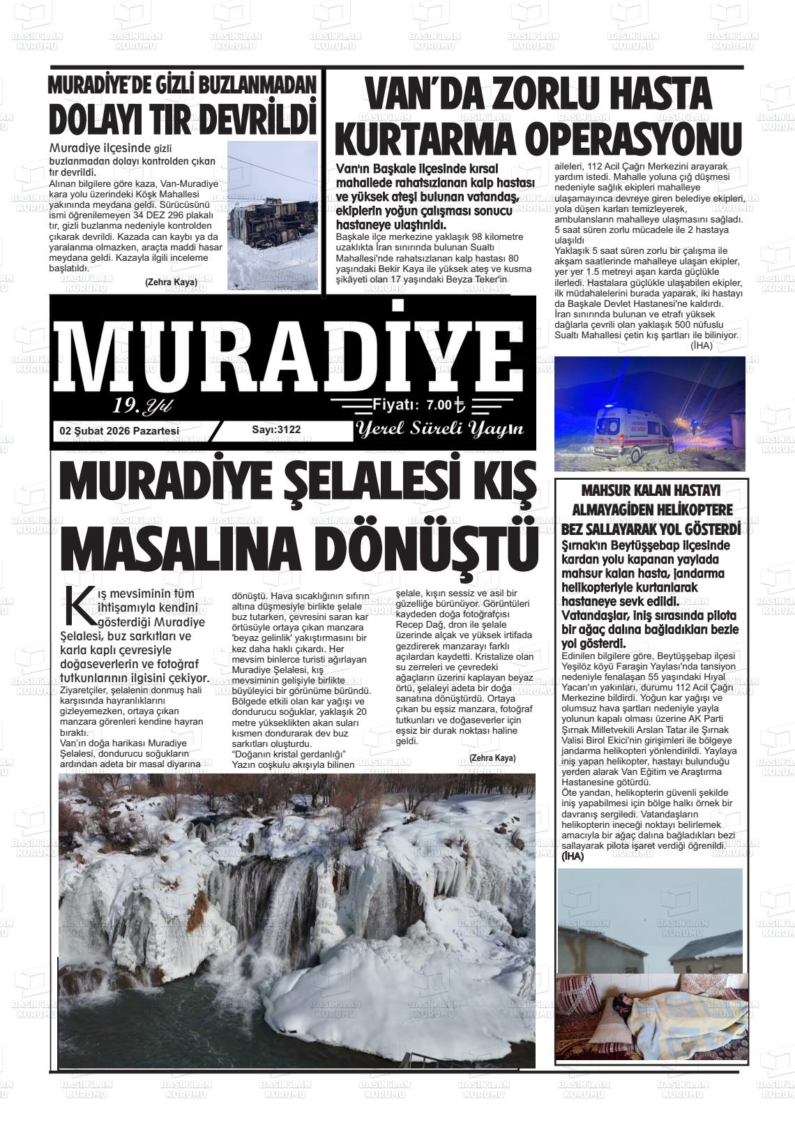 Van Muradiye 02.02.2026