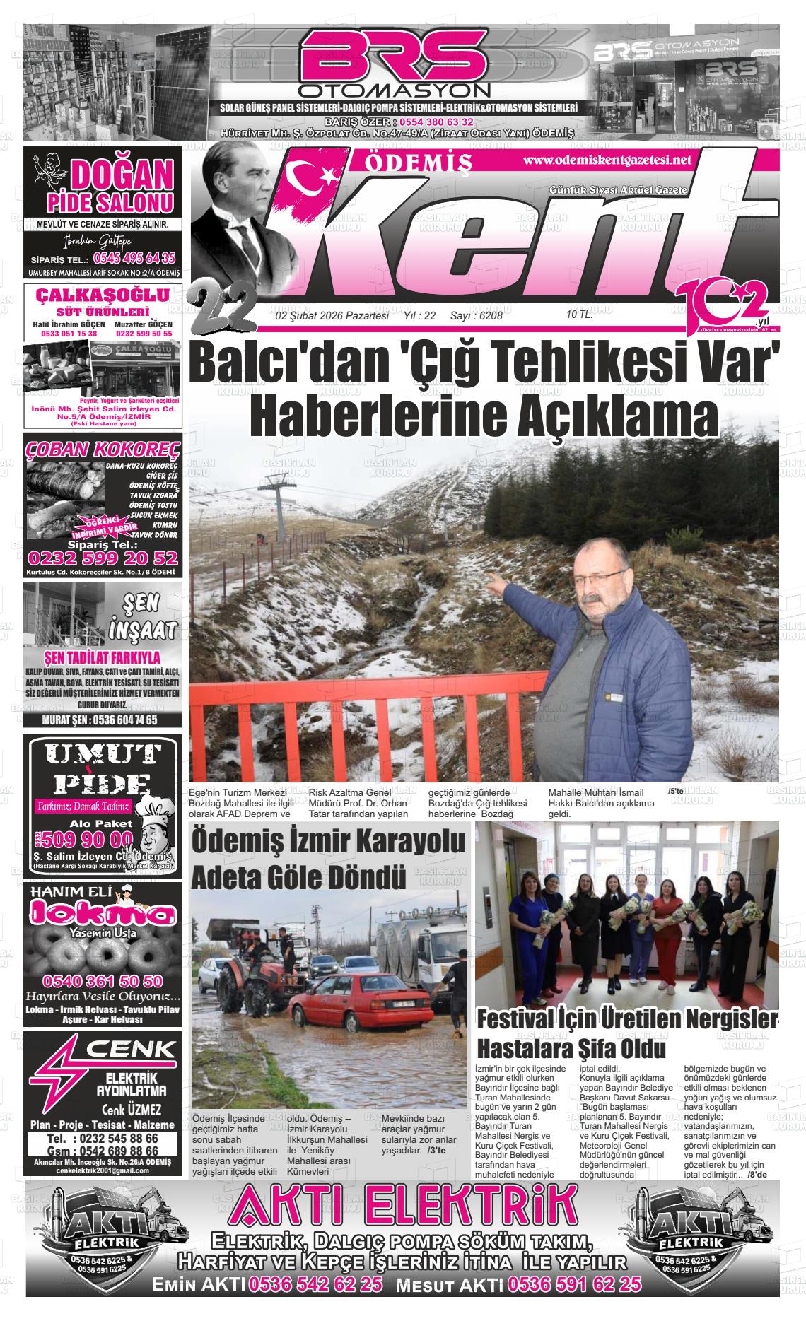 Izmir Odemiskent 02.02.2026