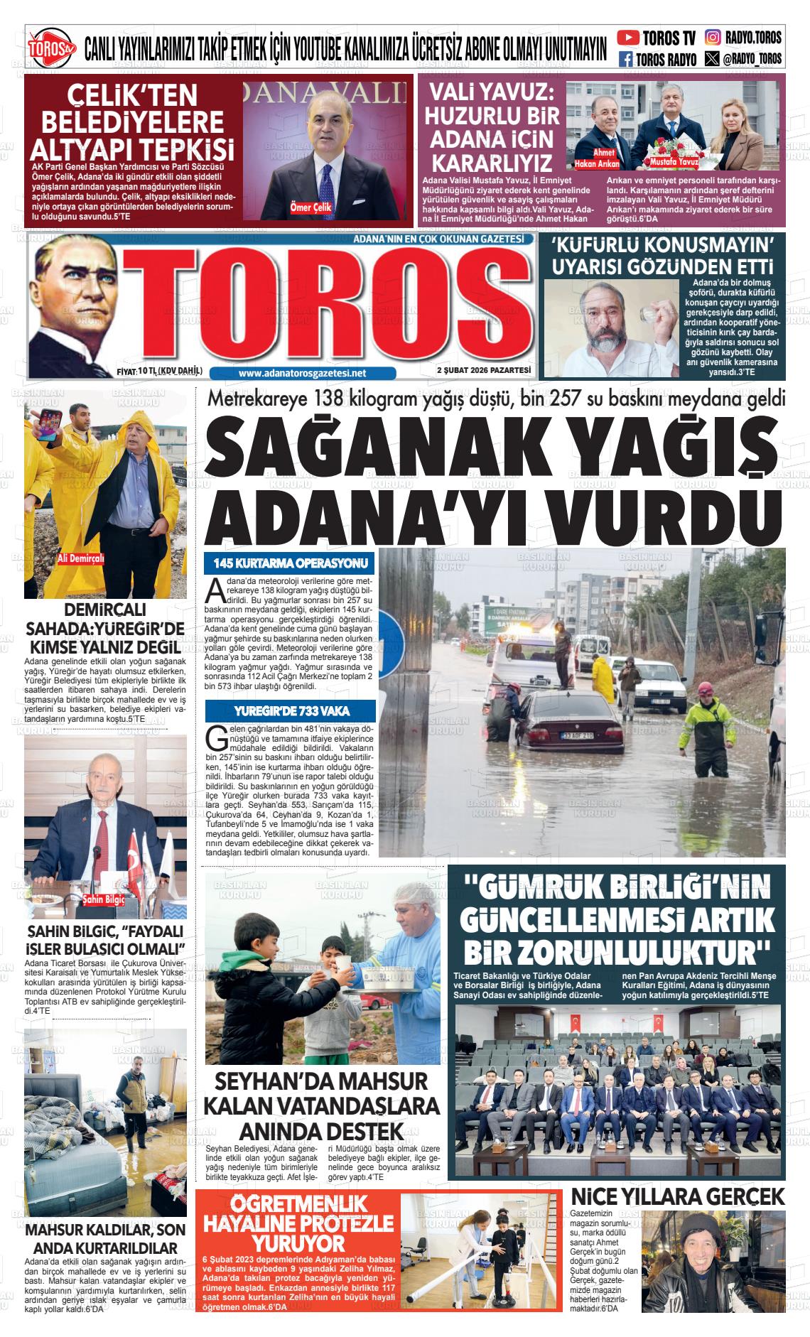 Antalya Toros 02.02.2026