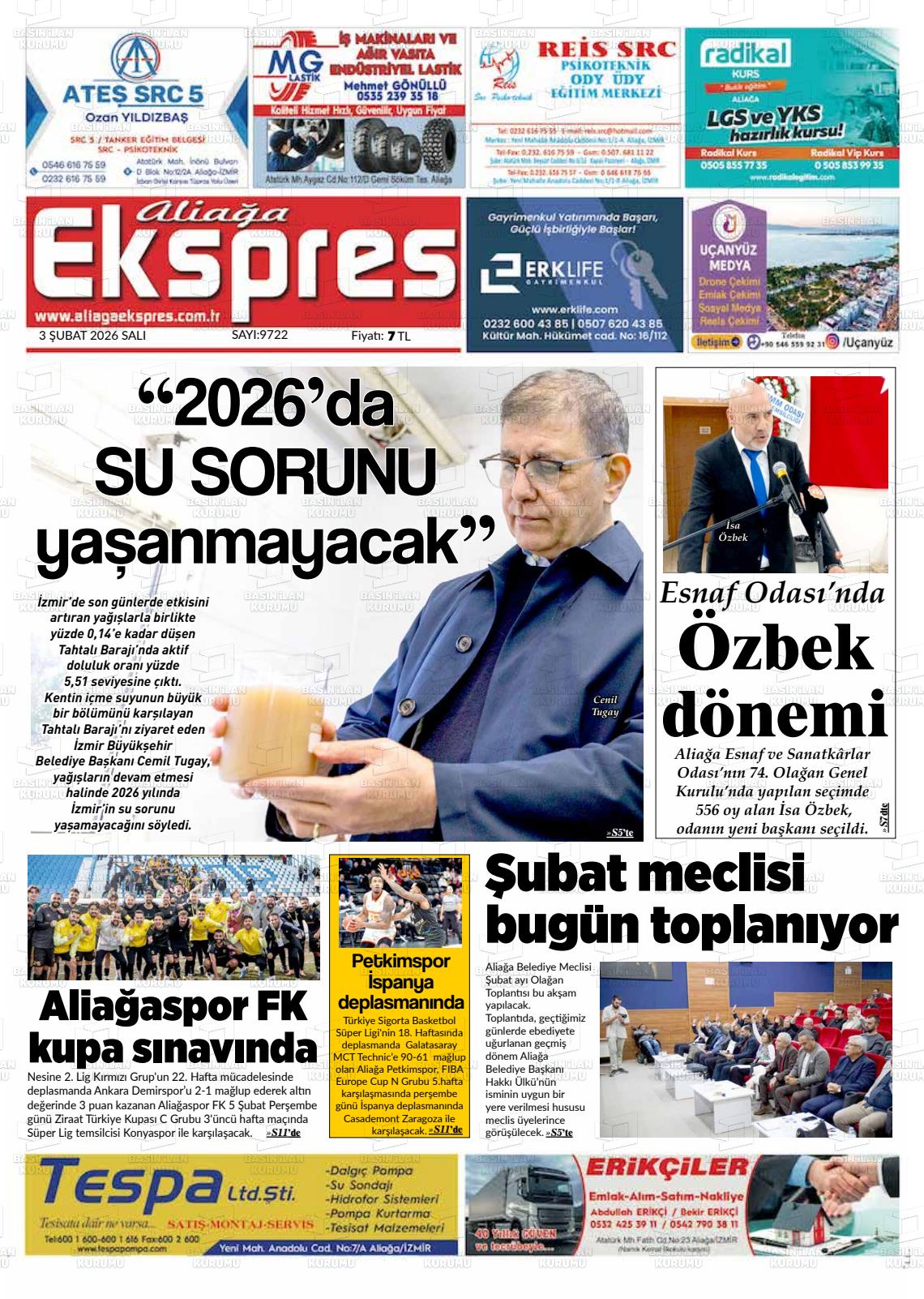 Izmir Aliagaekspres 03.02.2026