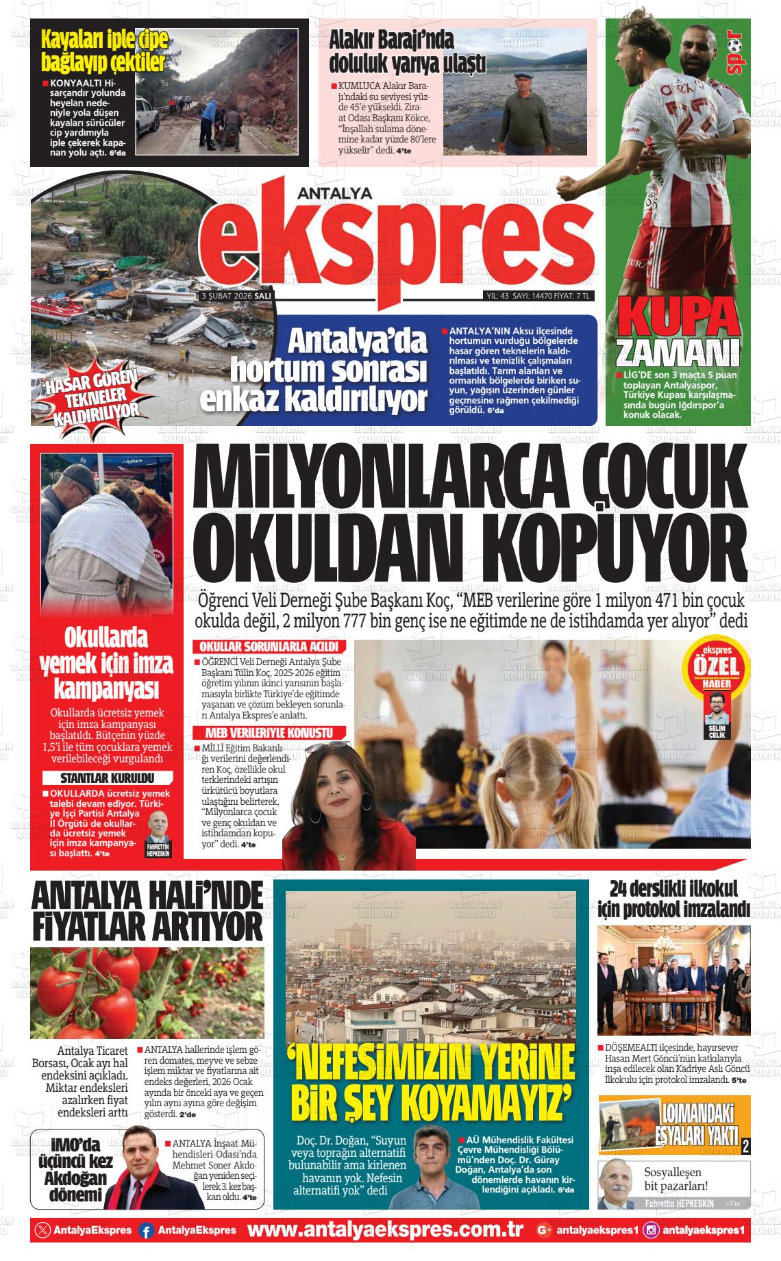 Antalya Ekspres 03.02.2026