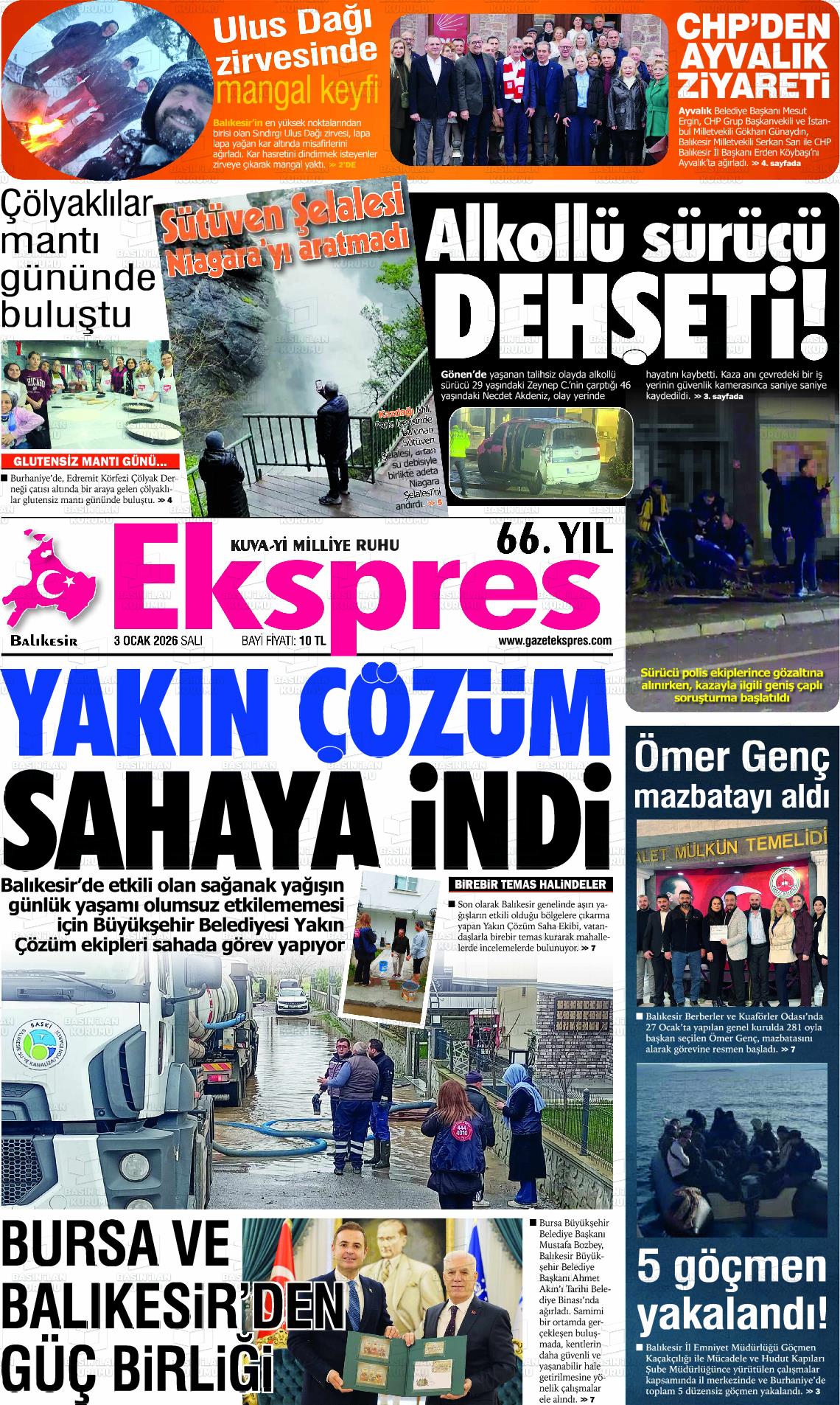 Balikesir Ekspres 03.02.2026