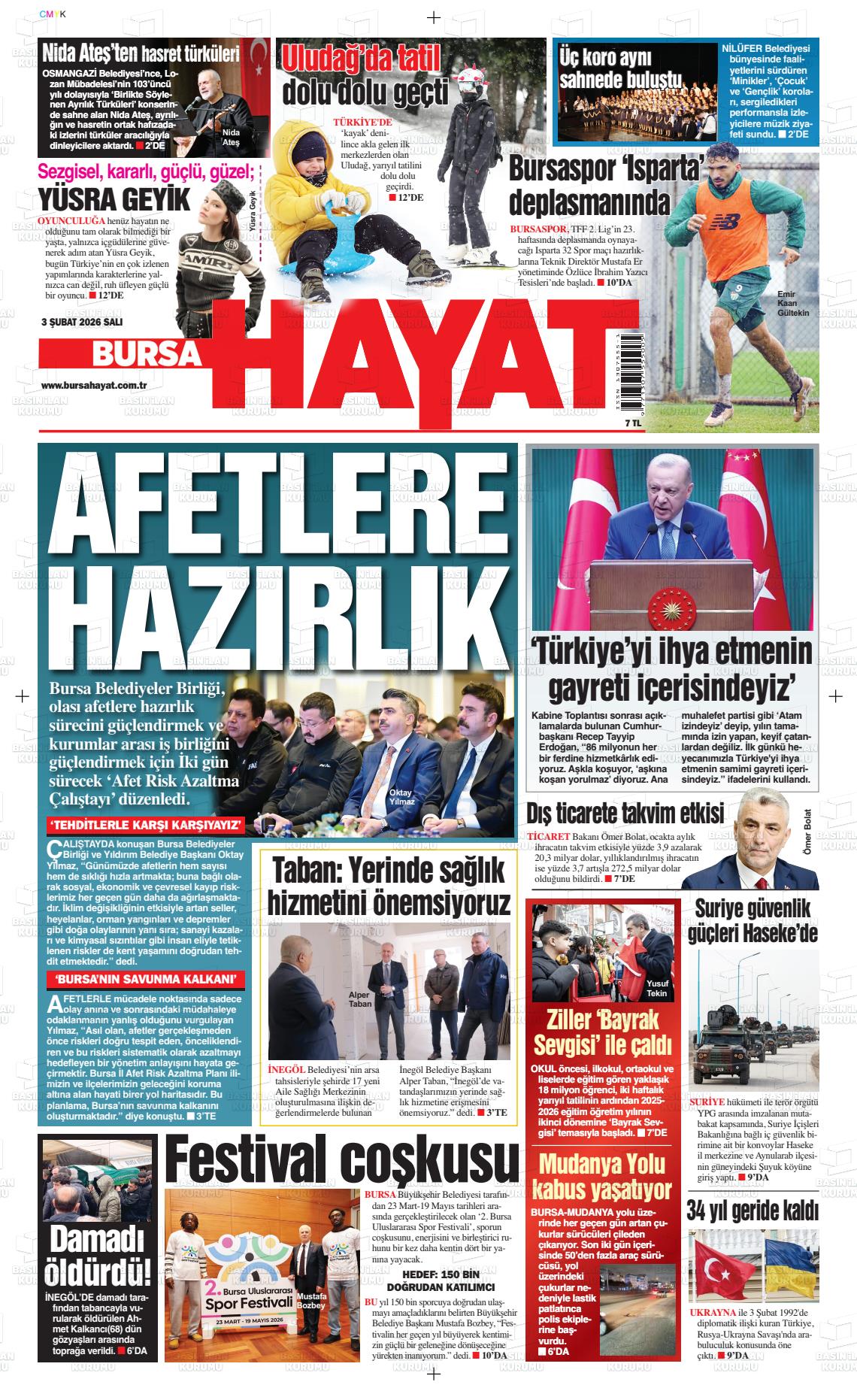 Bursa Hayat 03.02.2026