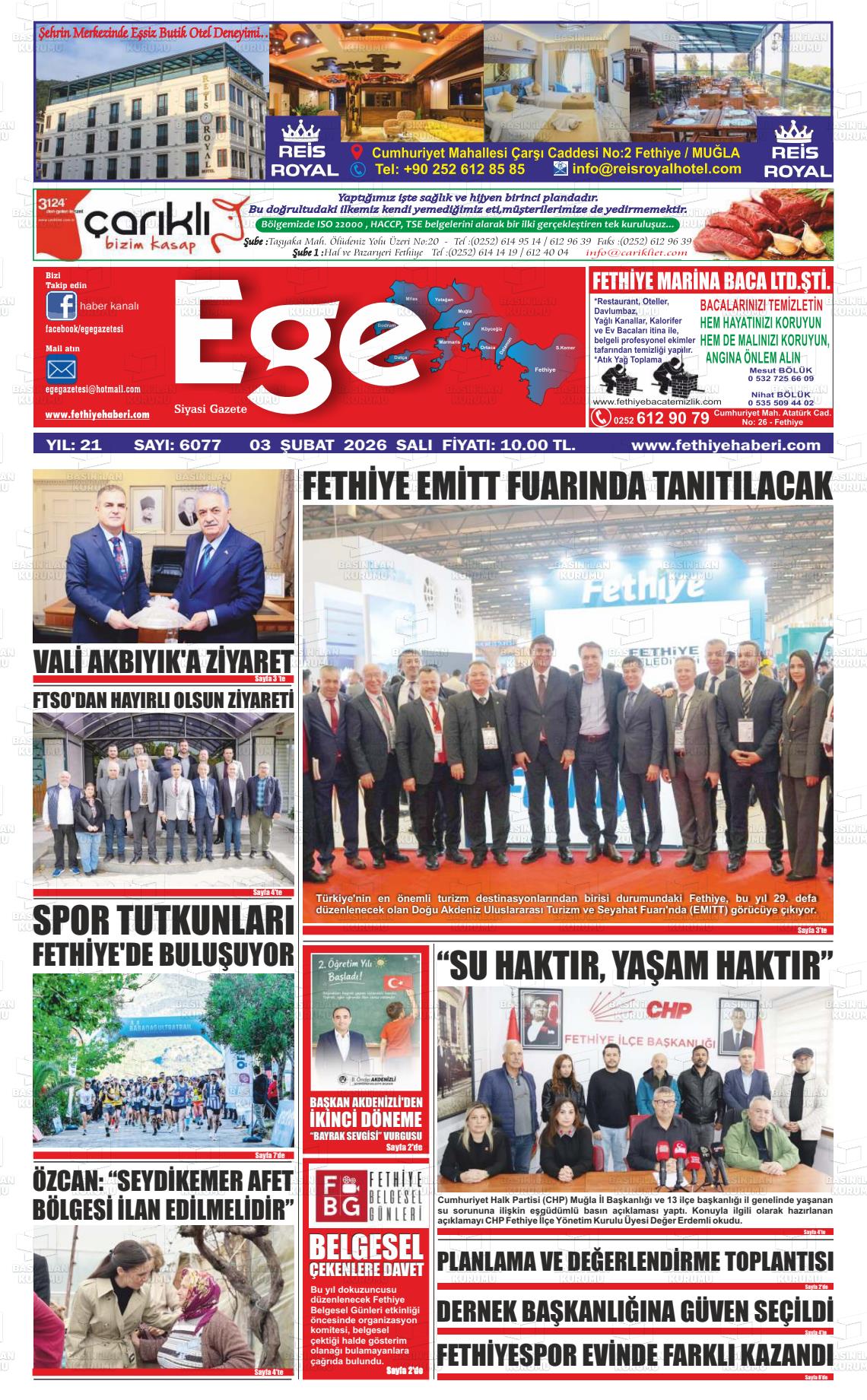 Mugla Egefethiye 03.02.2026