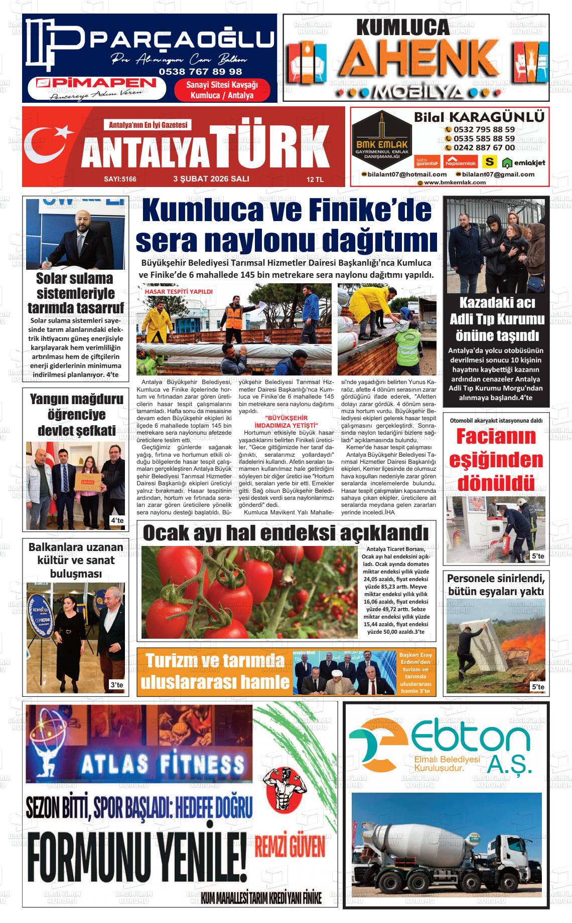 Antalya Finikea 03.02.2026
