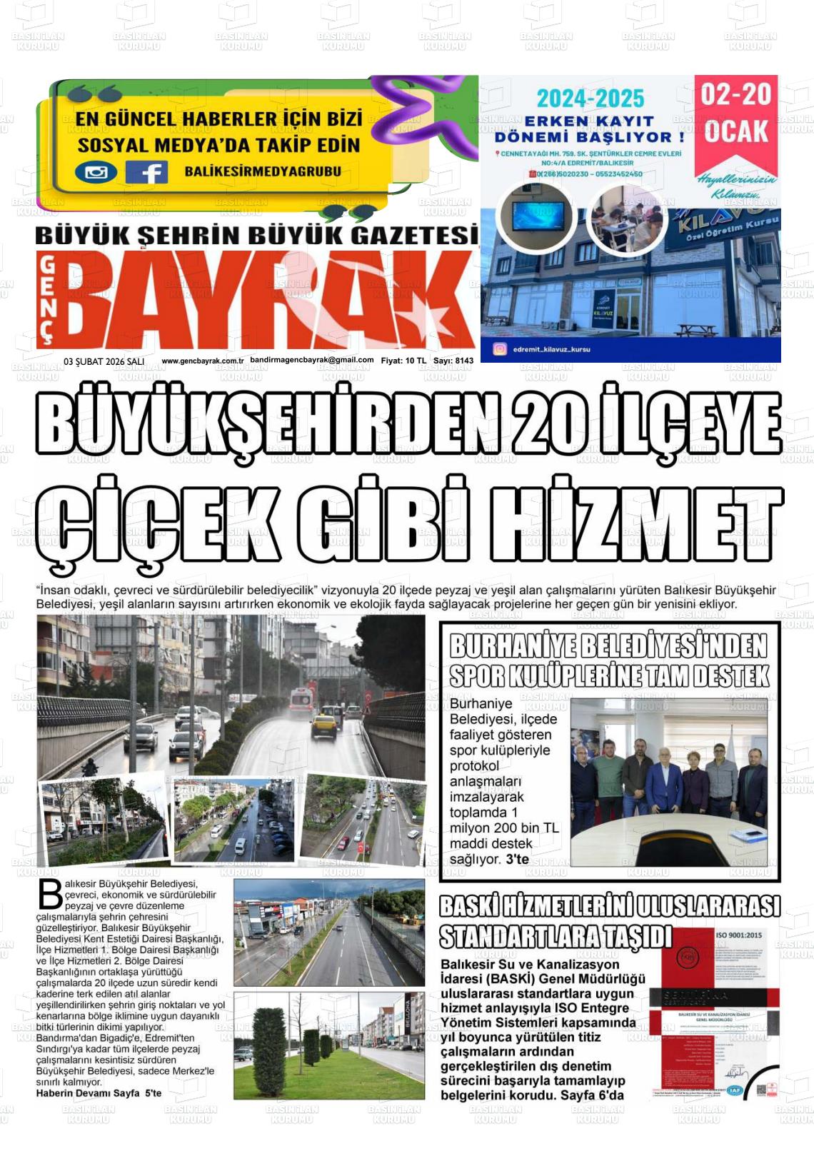 Balikesir Gencbayrak 03.02.2026